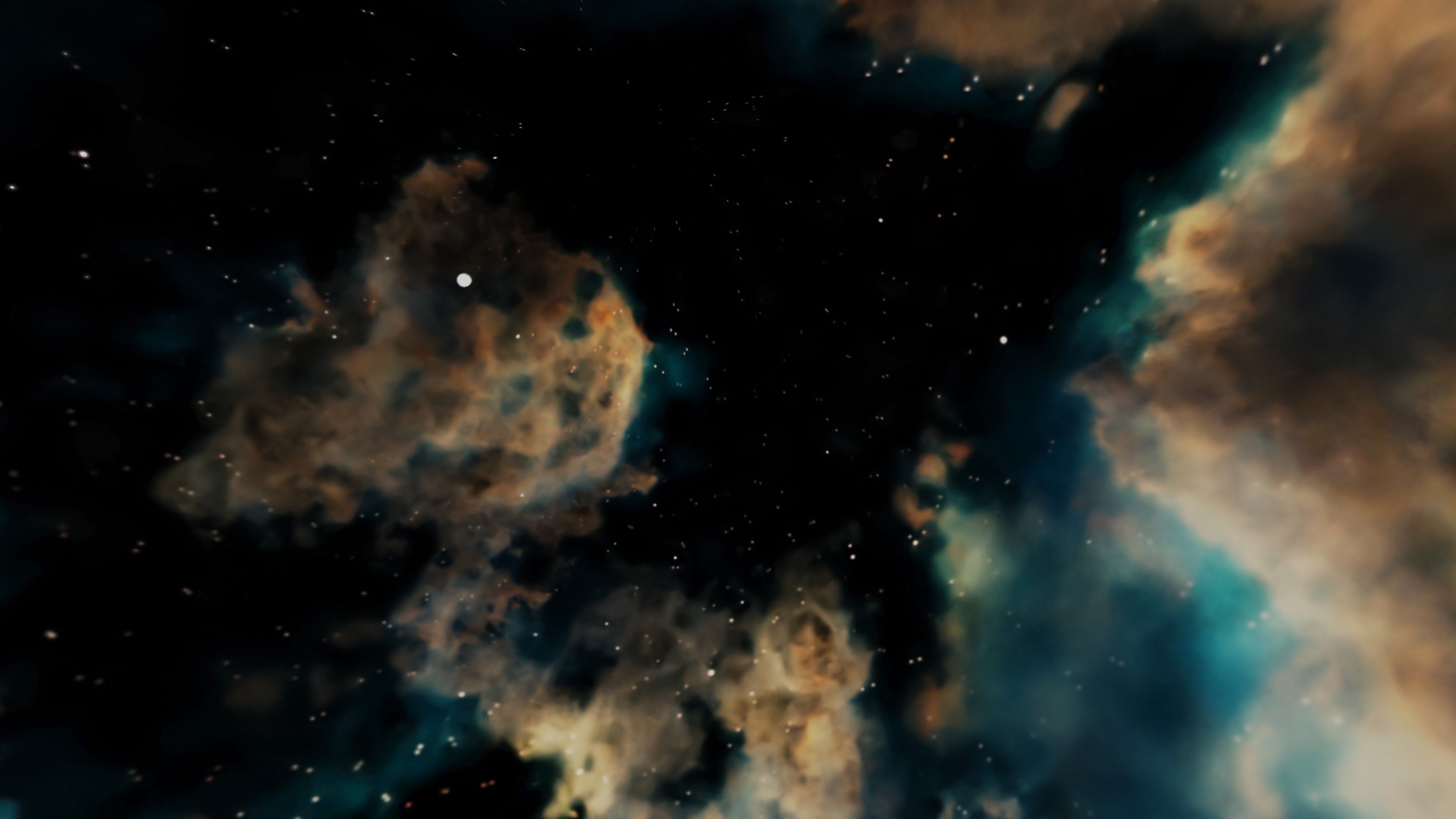 HDRI Panoramic Sky - VR 360 starfield extreme outer space nebula Low-poly 3D model_28