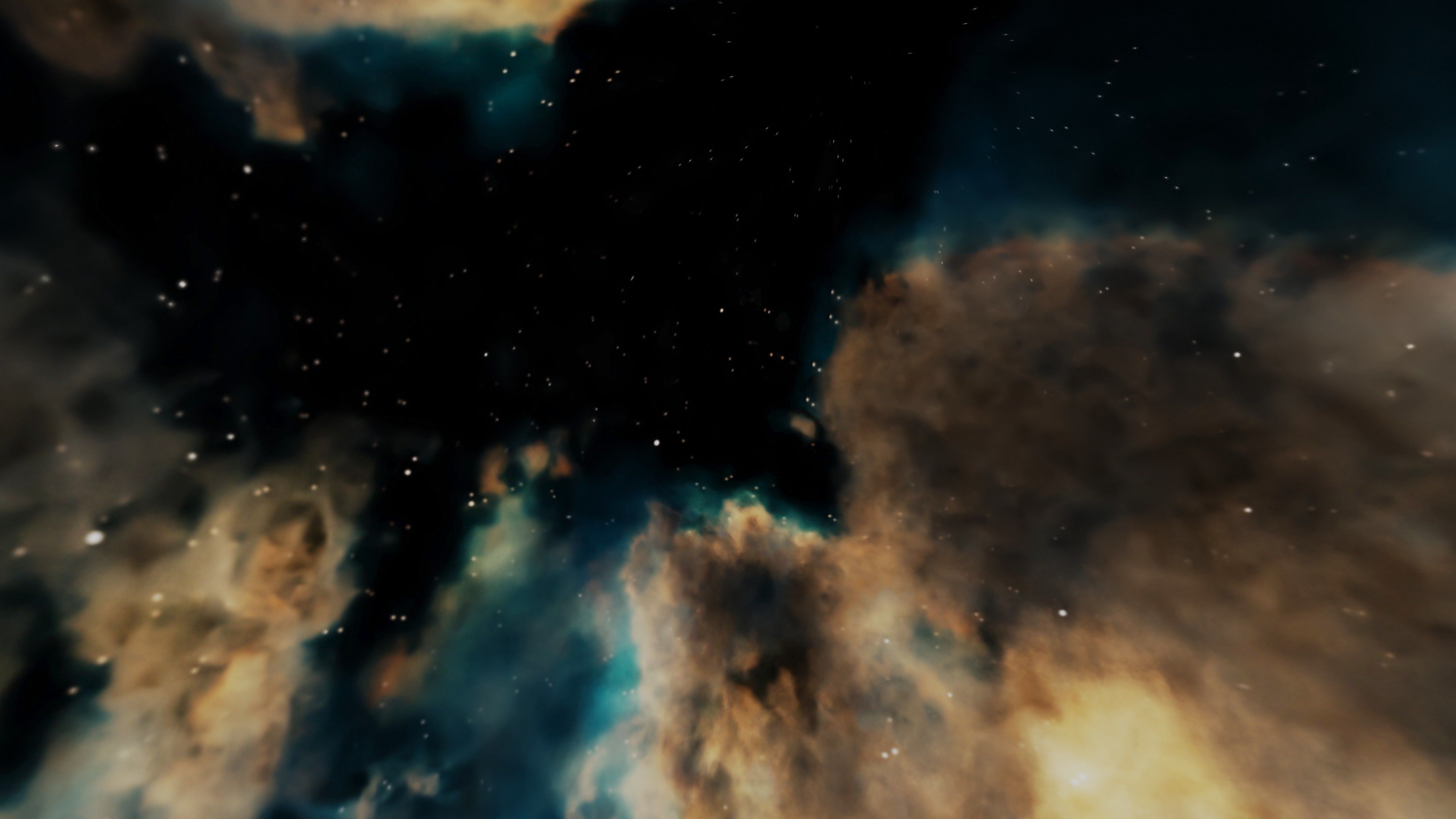 HDRI Panoramic Sky - VR 360 starfield extreme outer space nebula Low-poly 3D model_27