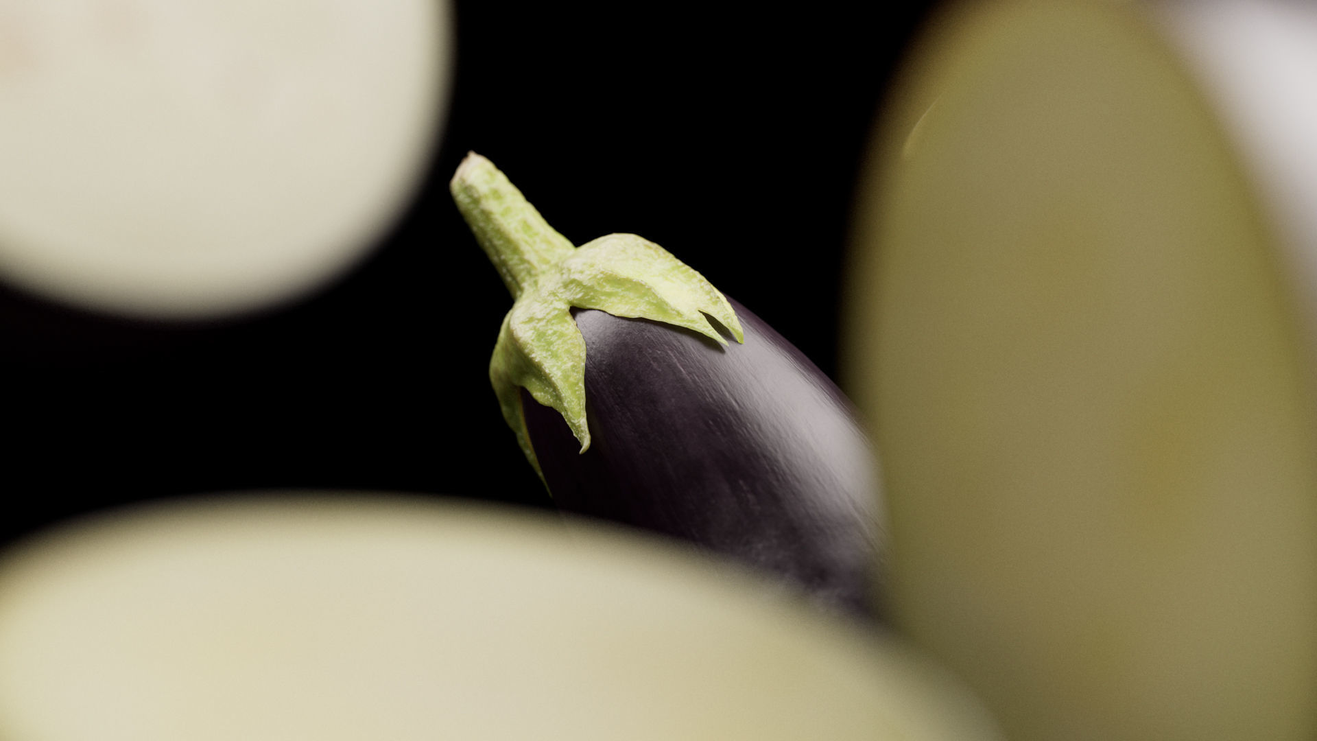Aubergine - Eggplant 3D model_7