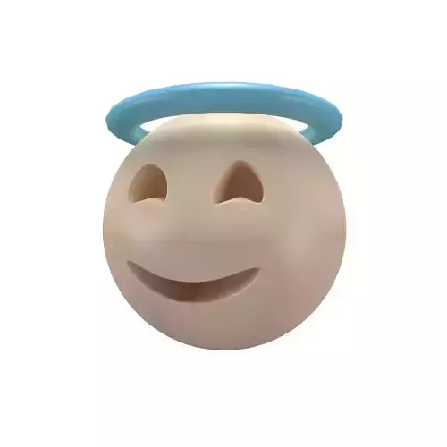 Smiling Face with Halo 02