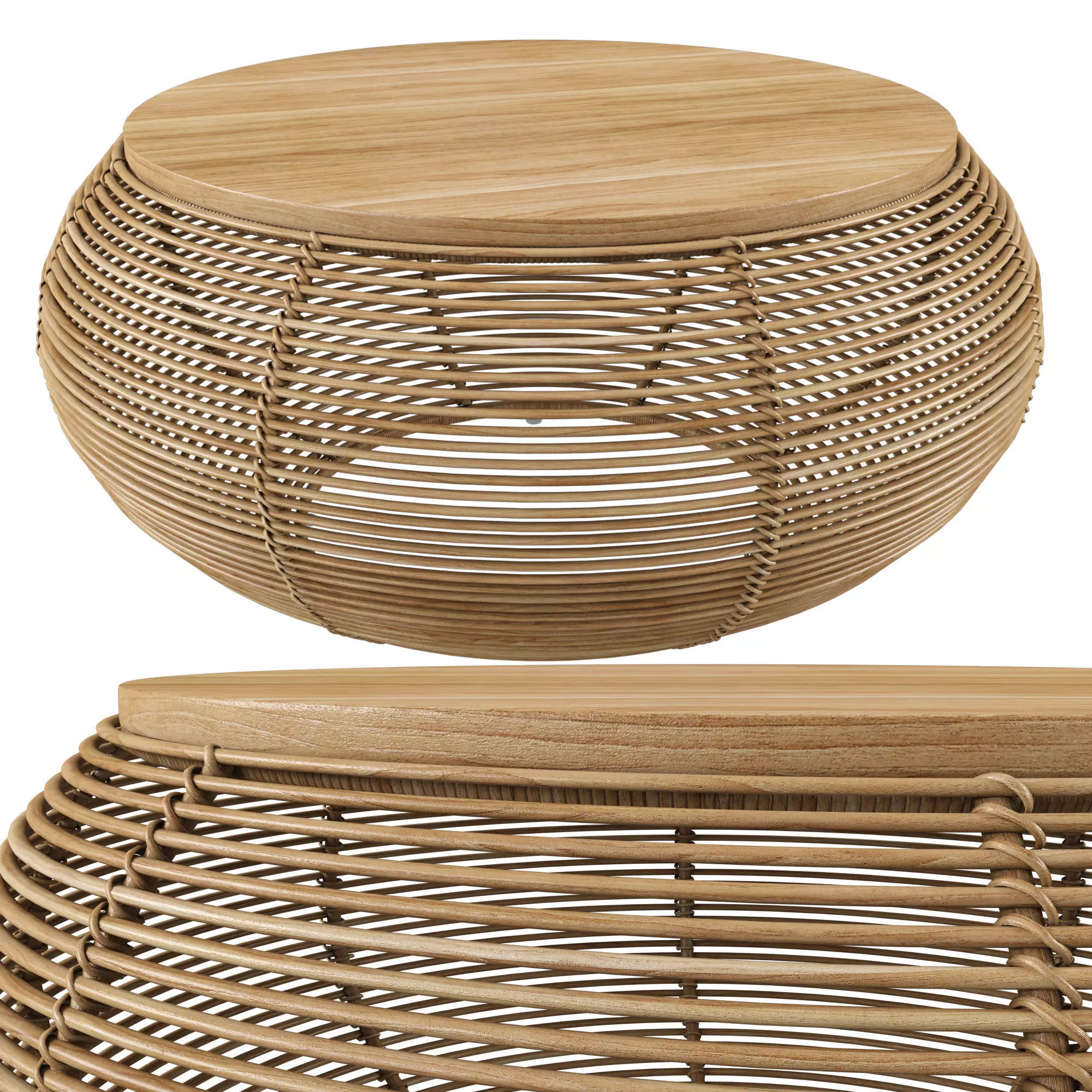 Vivi coffee table 3D model_0