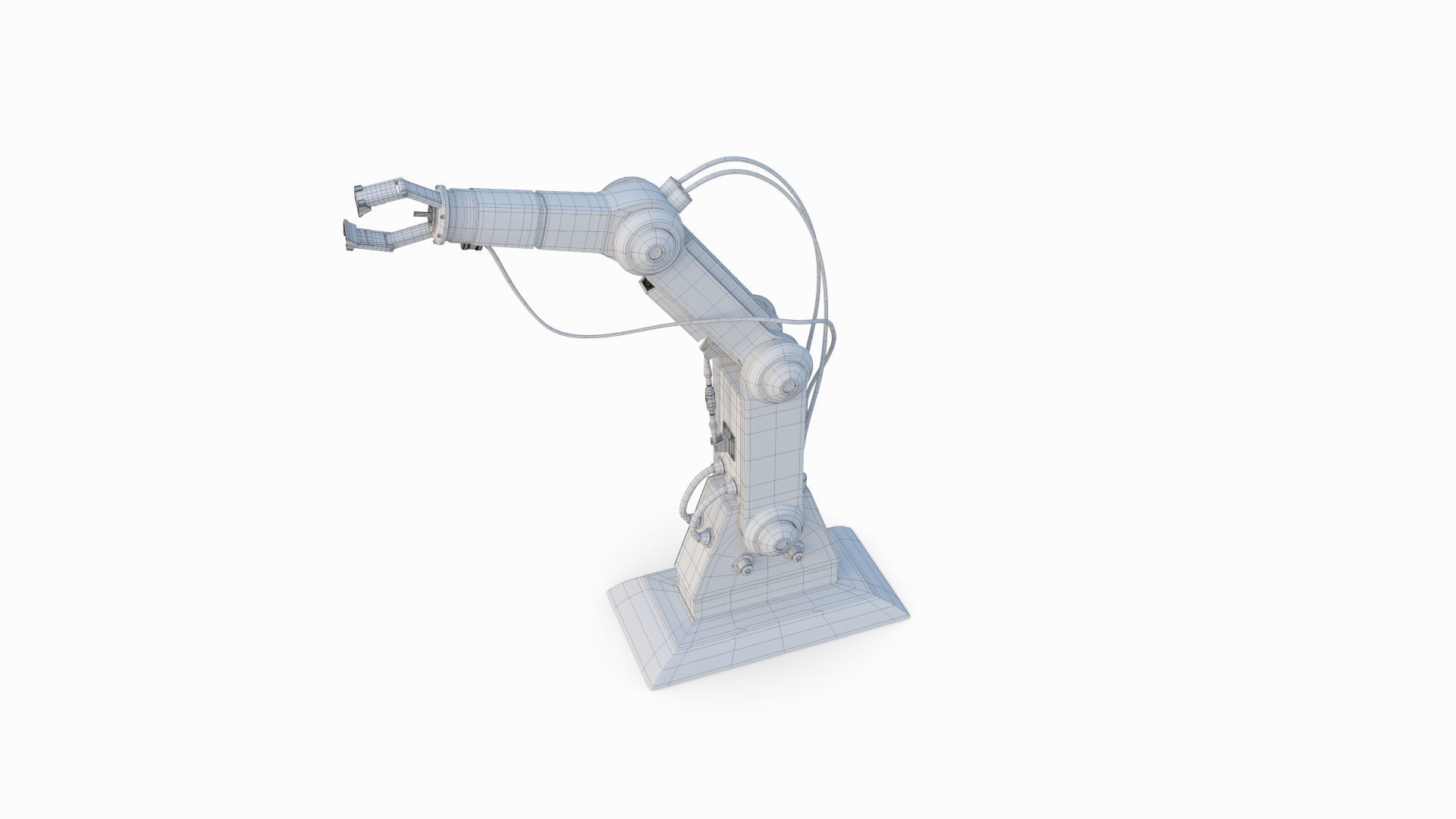 Robotic Arm 3D model_8