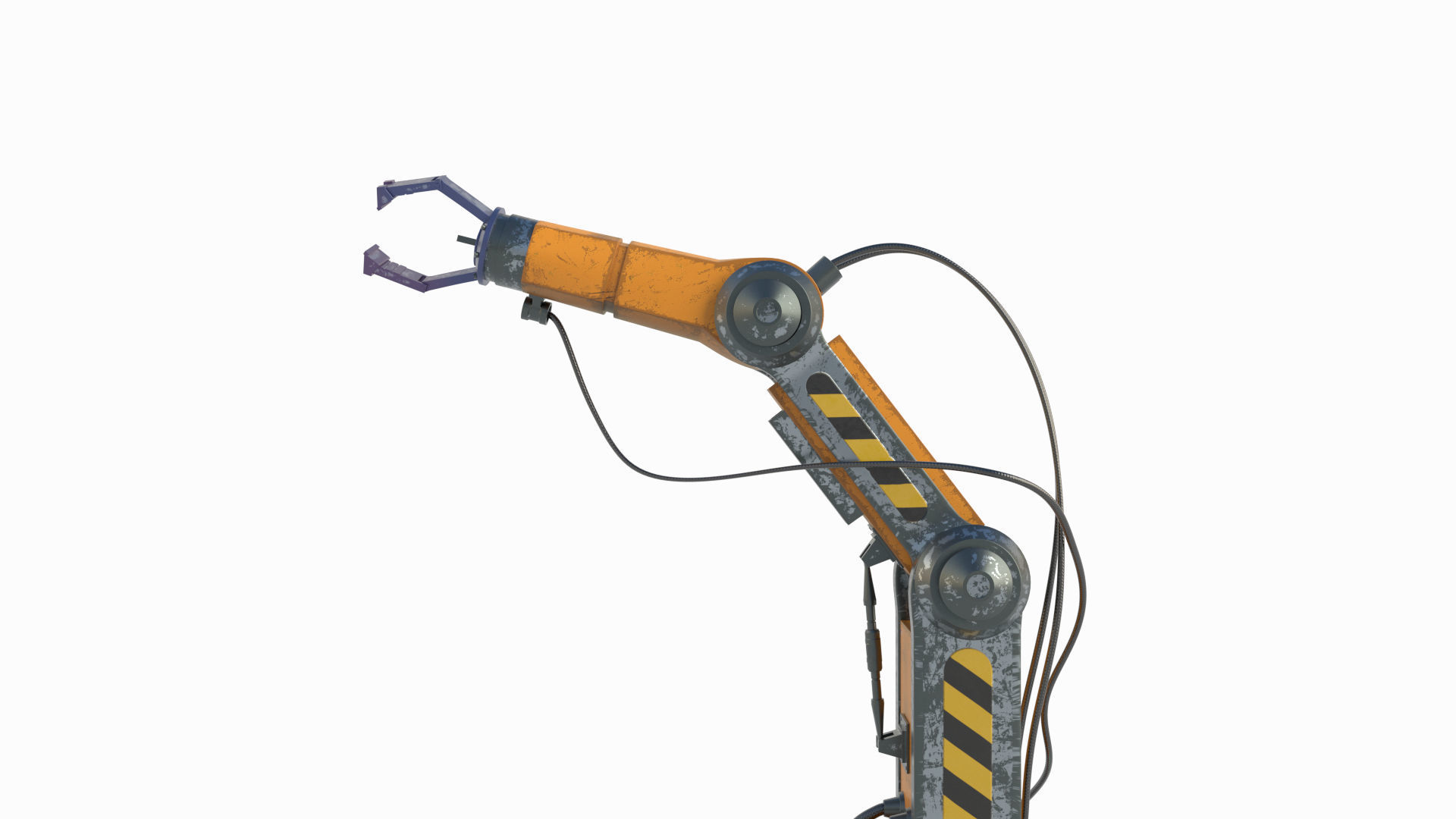 Robotic Arm 3D model_4