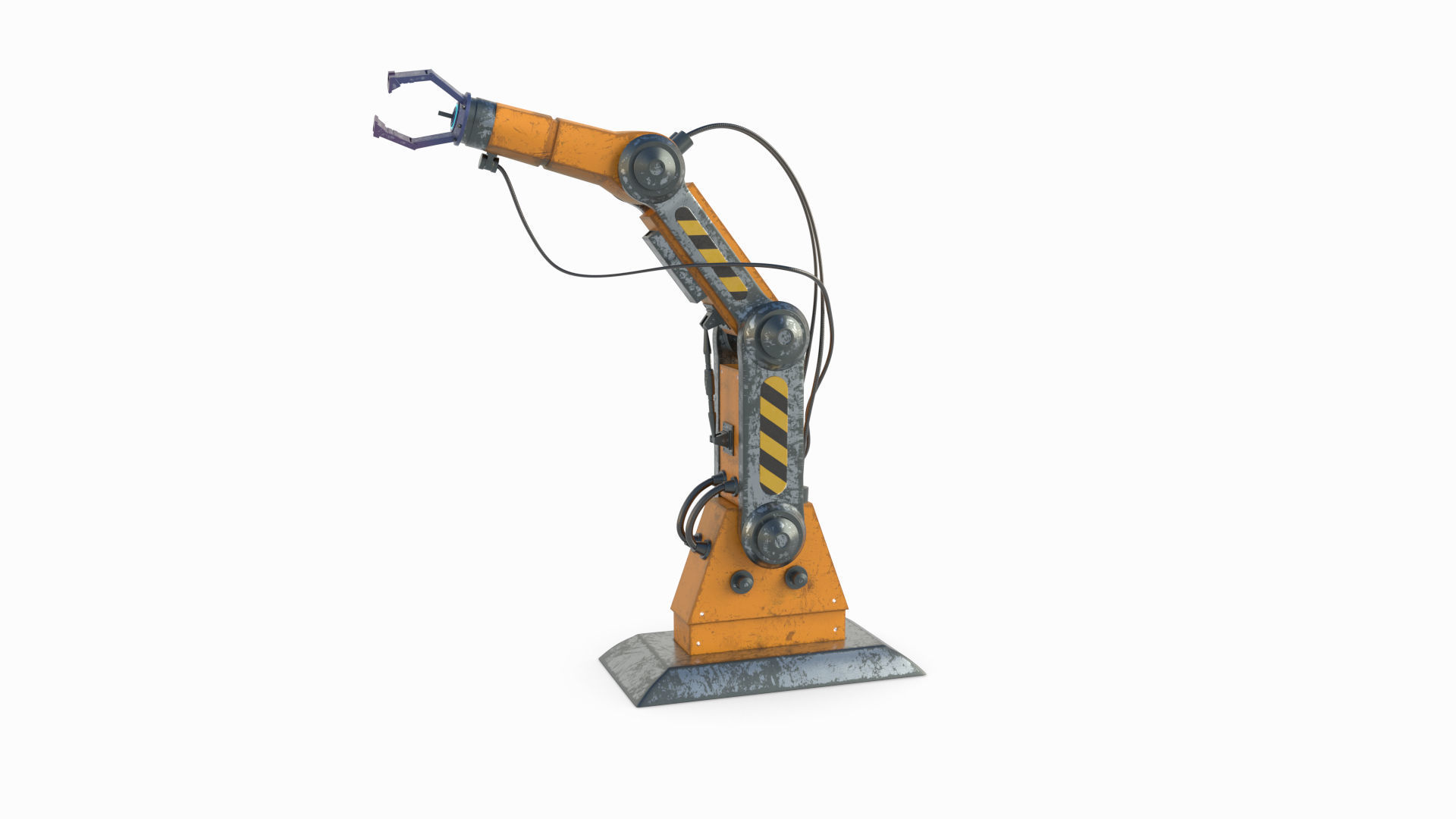 Robotic Arm 3D model_2