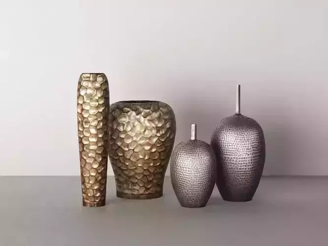 Metal Vase 