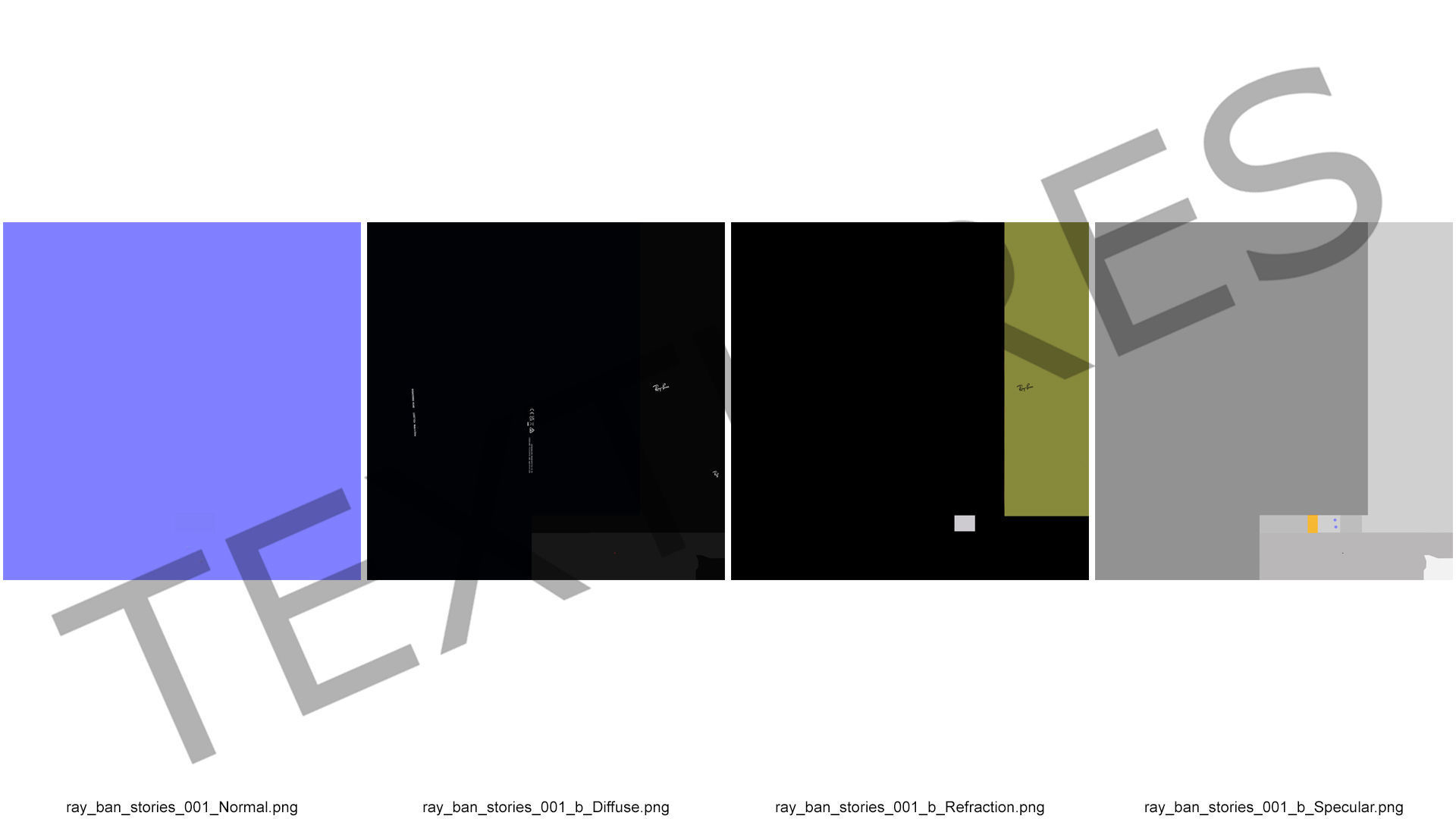 Ray Ban Stories Round Smart Glasses Dark 3D model_21