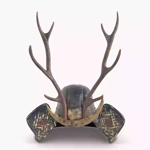 Samurai Helmet 3D model