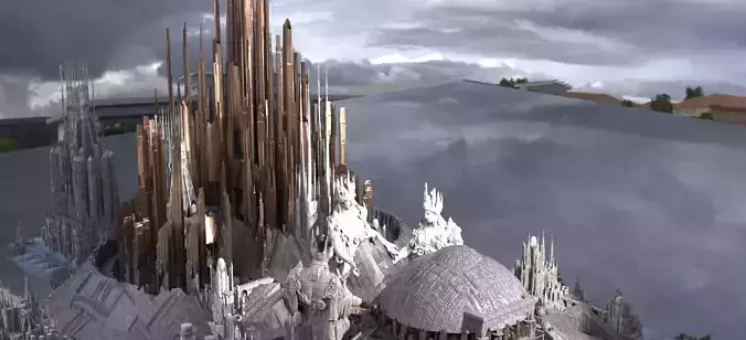 Alien covenant city of the future 