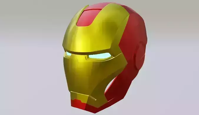 iron man helmet  3D print model