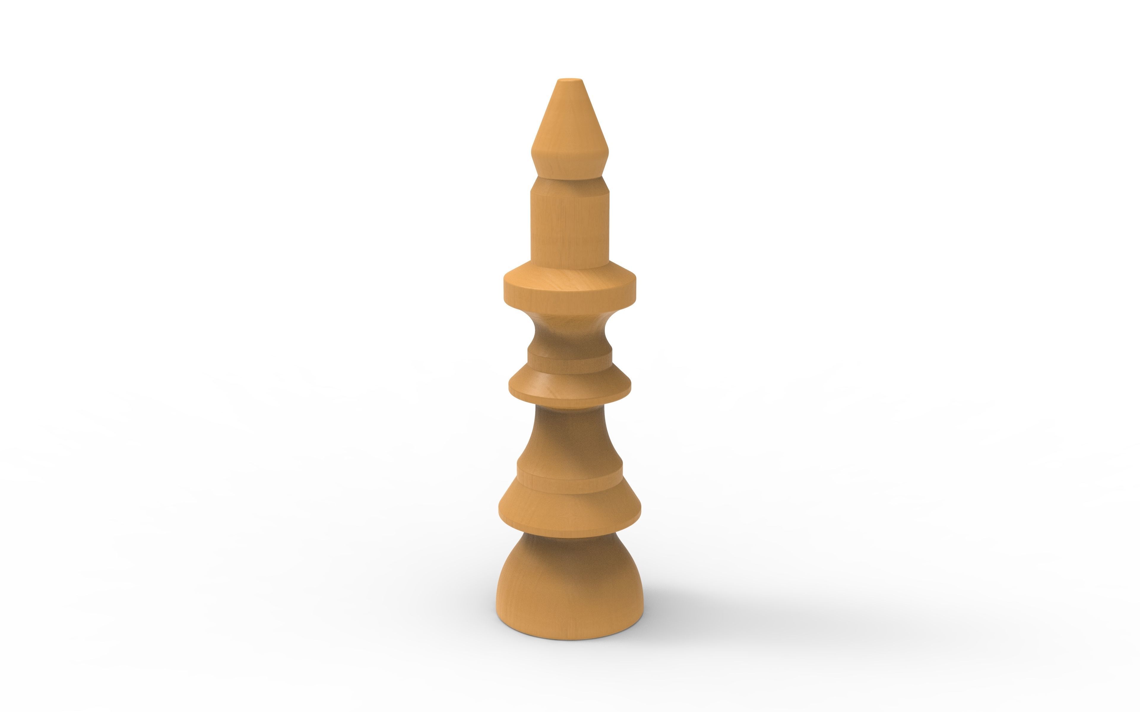 Chess board 3D model_15