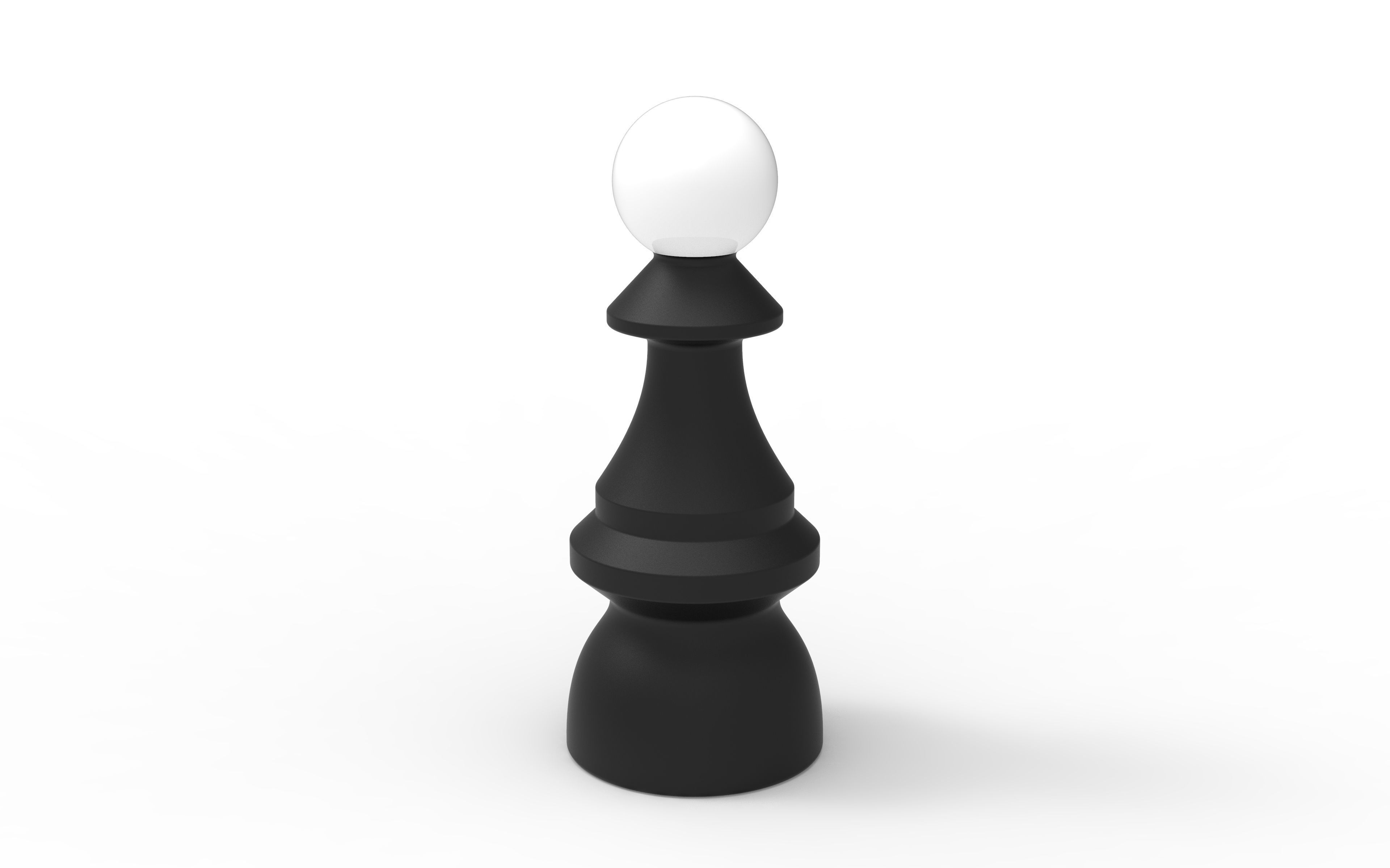 Chess board 3D model_10