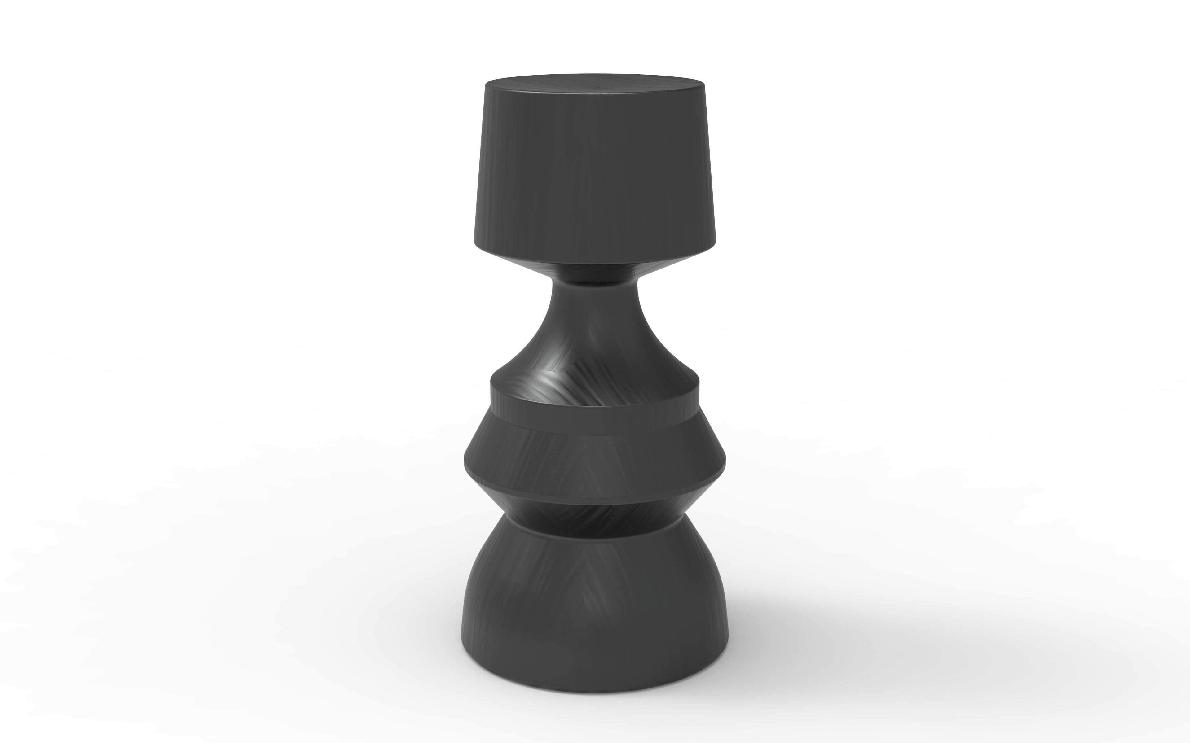 Chess board 3D model_12