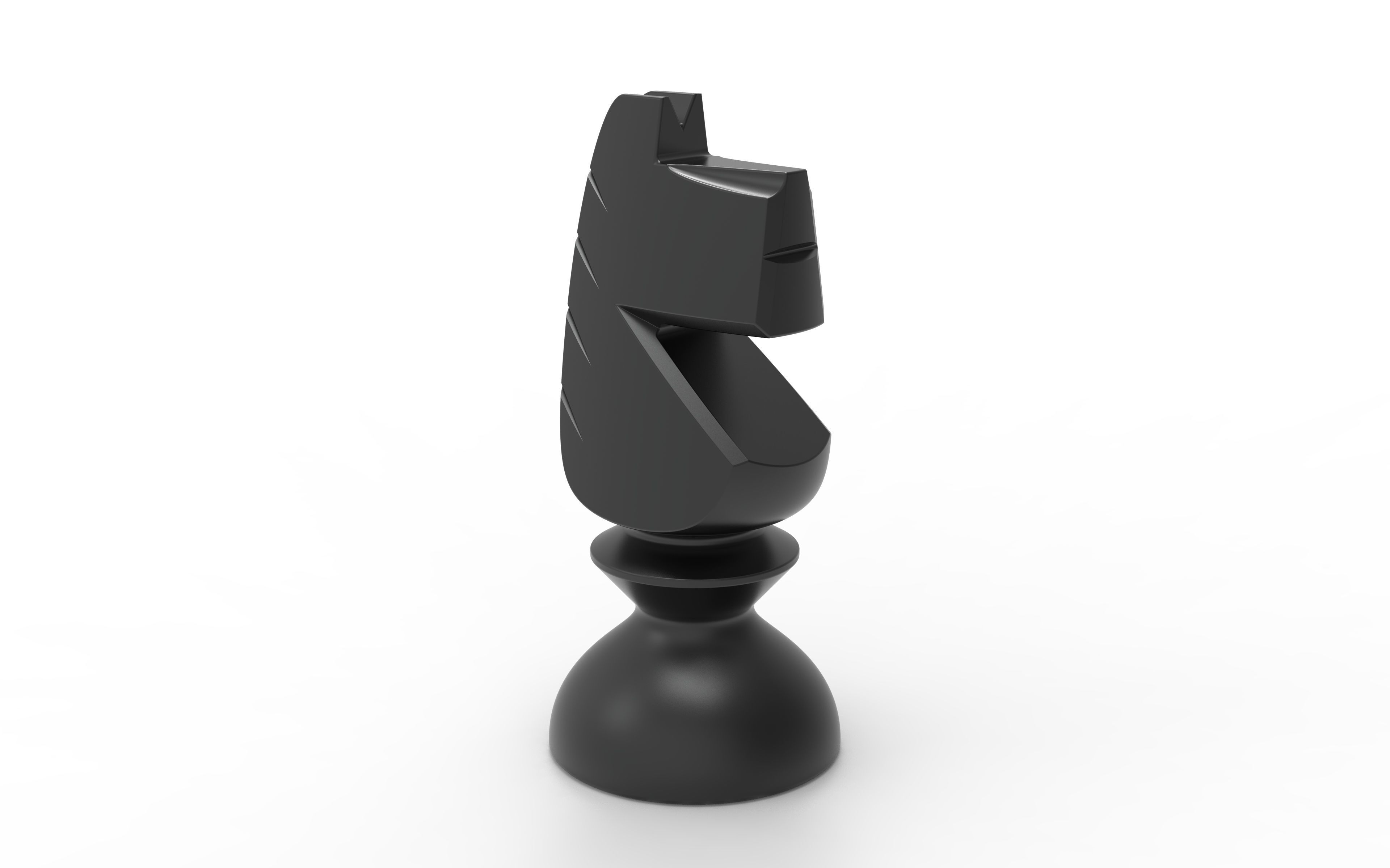 Chess board 3D model_8