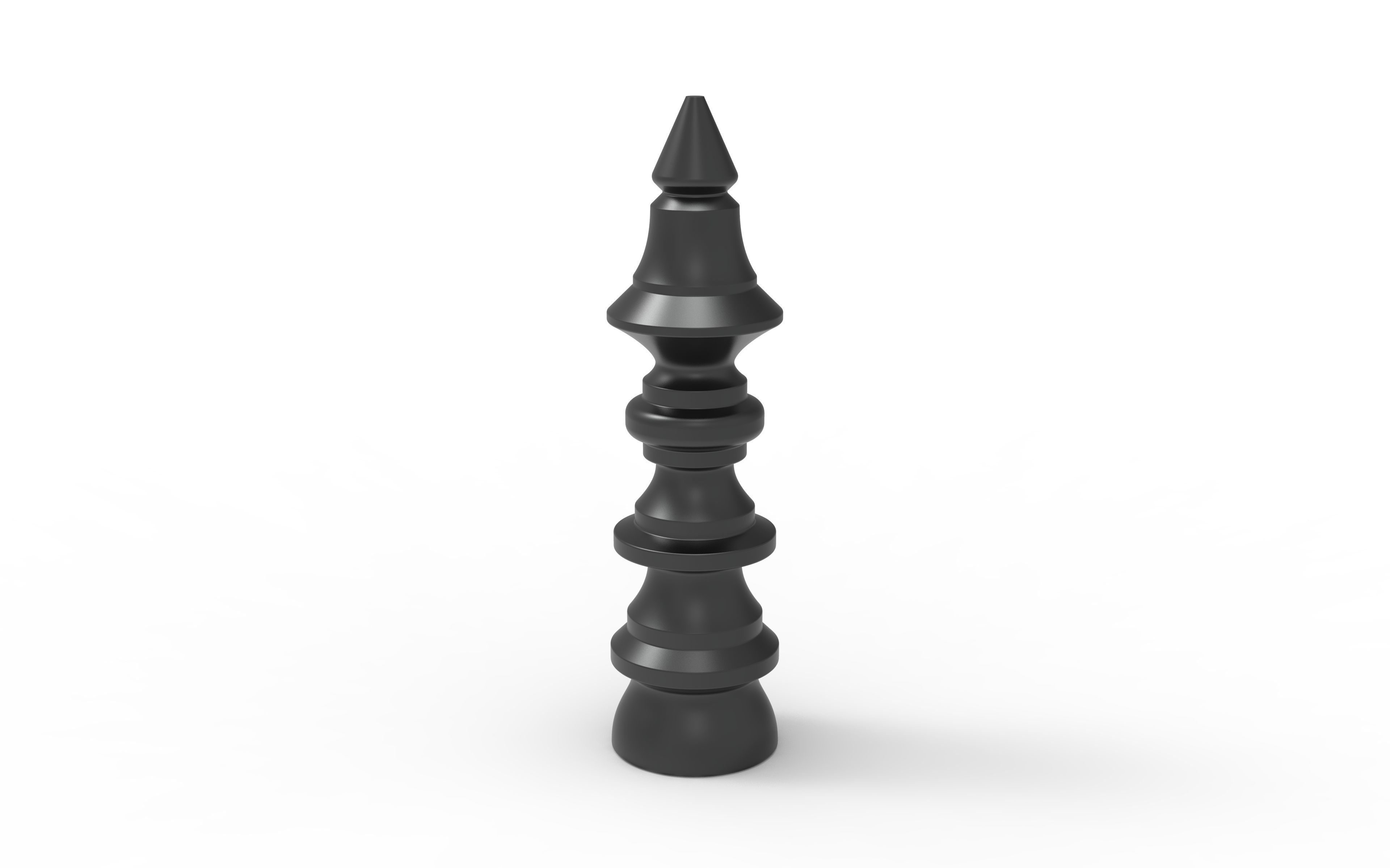 Chess board 3D model_16