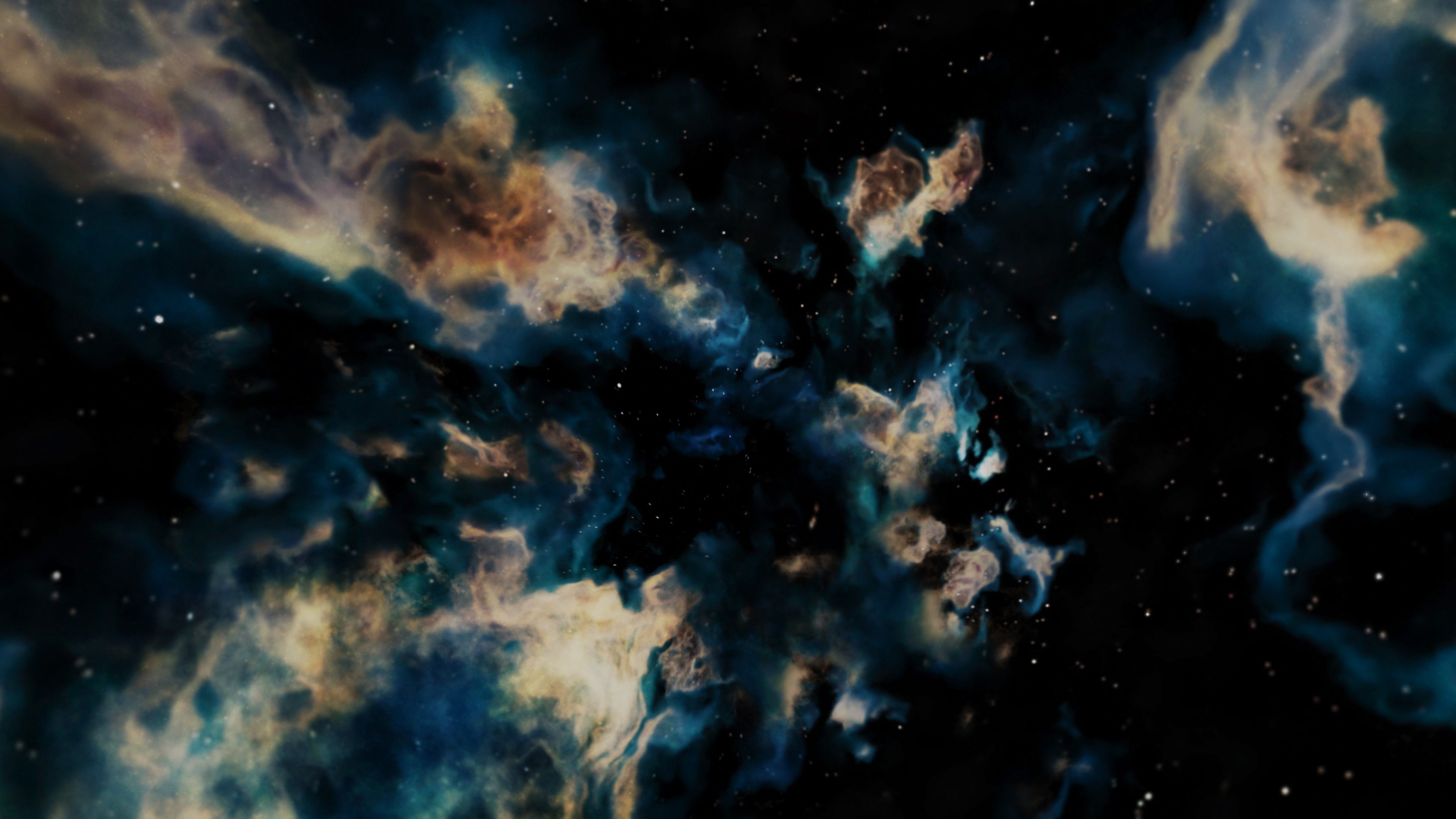 HDRI Panoramic Sky - VR 360 starfield extreme space environment Low-poly 3D model_5