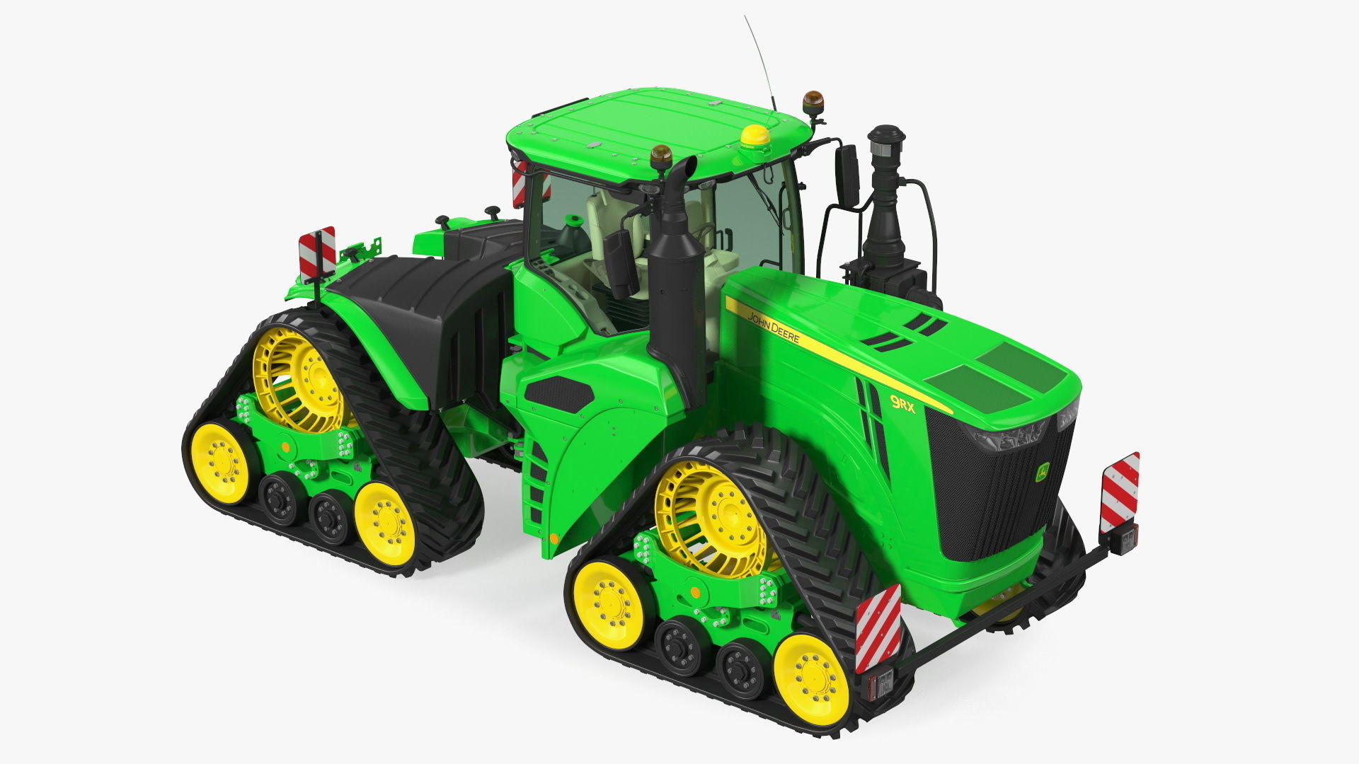 John Deere Four Track 9RX Series Tractor Clean 3D model_14