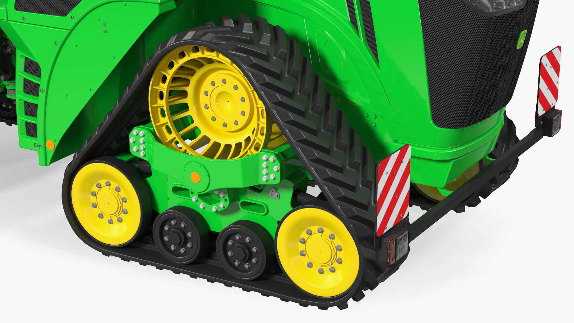 John Deere Four Track 9RX Series Tractor Clean 3D model_18