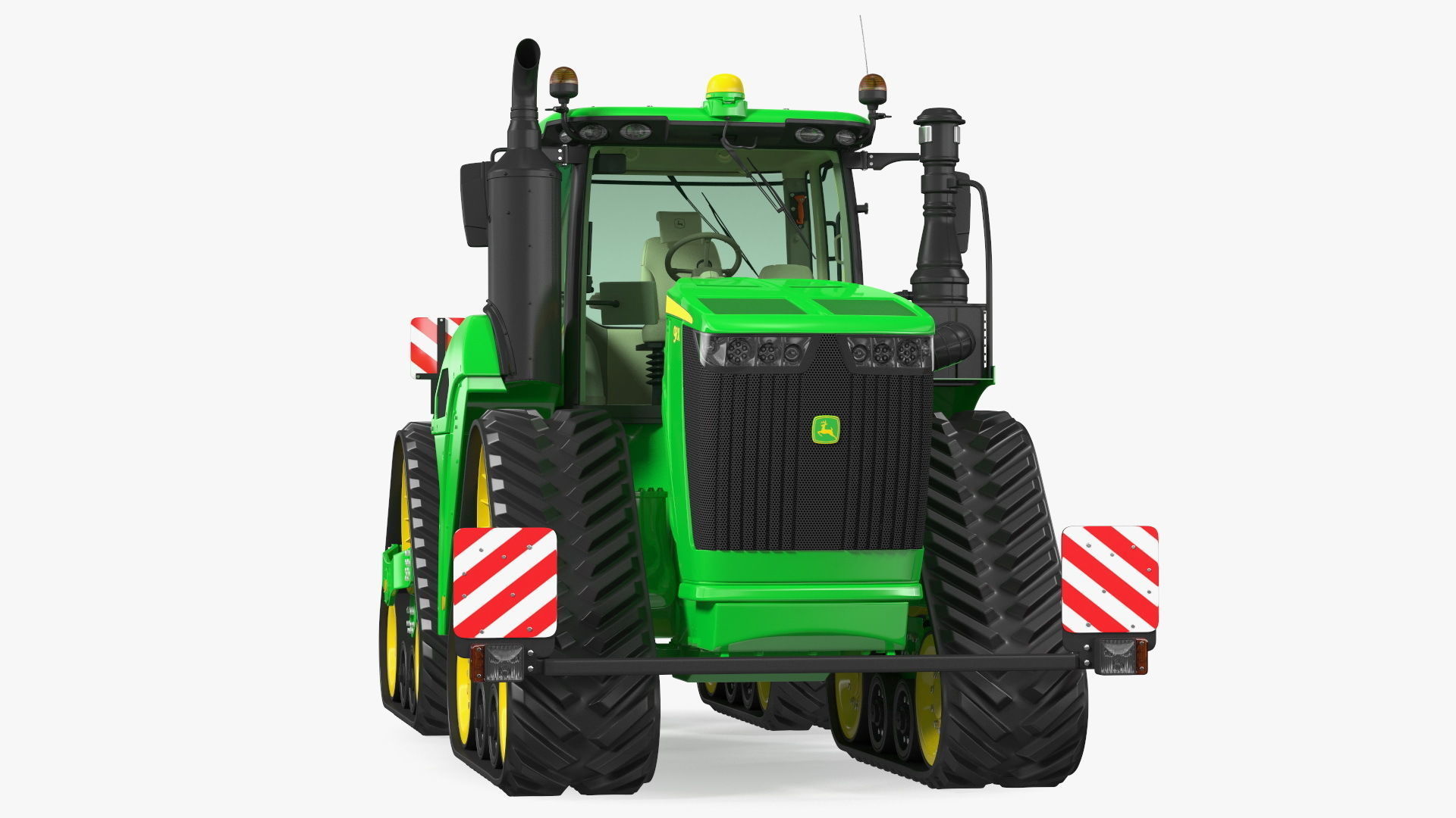 John Deere Four Track 9RX Series Tractor Clean 3D model_15