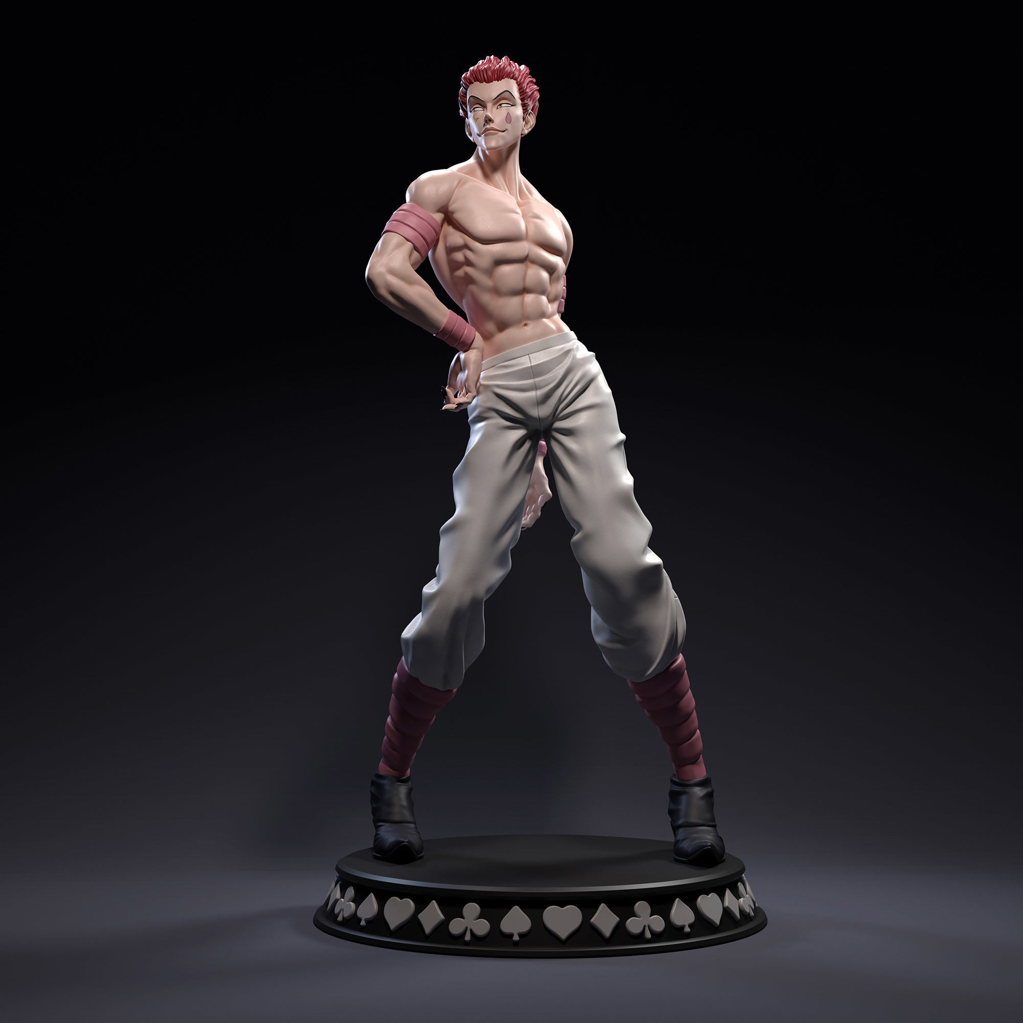 Hisoka Morou hunter x hunter 3D print model_2