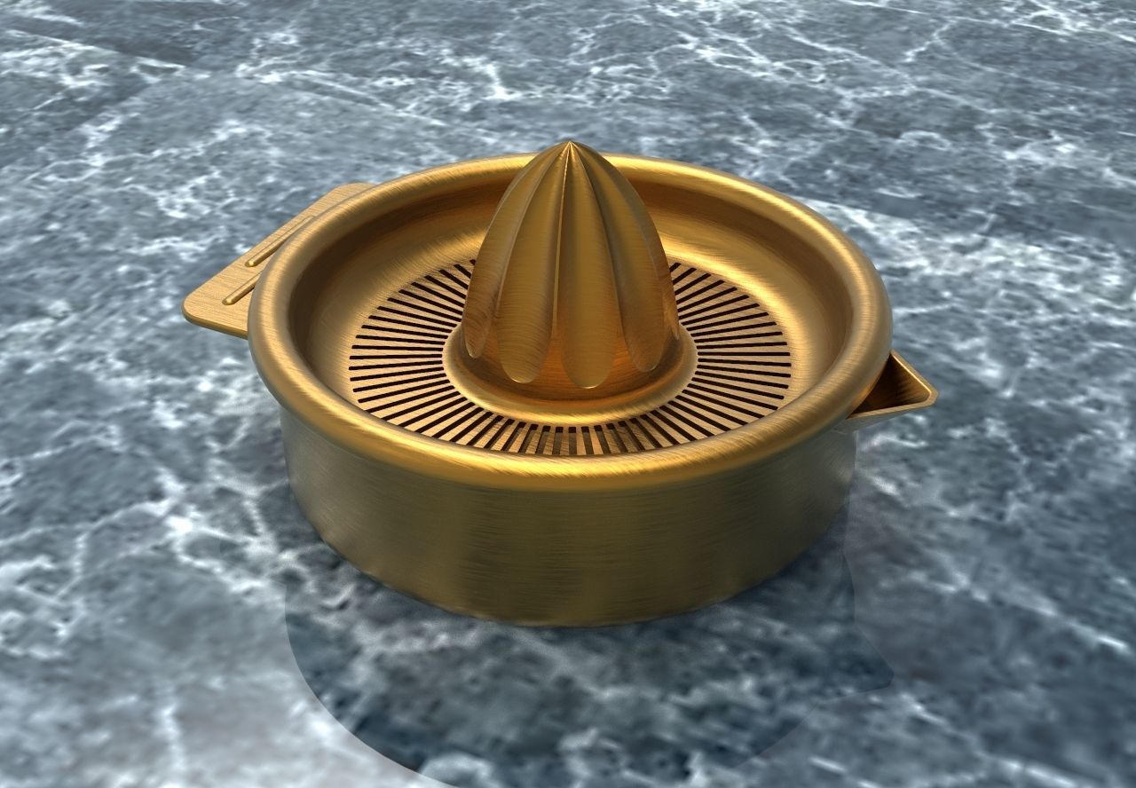 Citrus Juicer 3D model_5