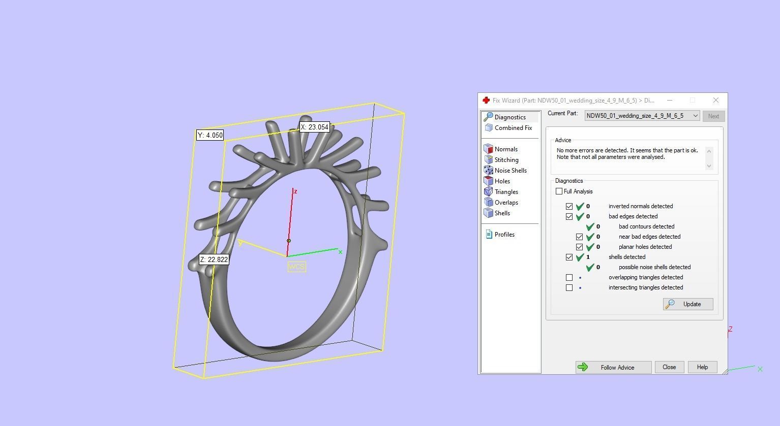 Round stone diamond ring wedding band 3D print model_8