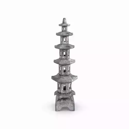 Stone Lentern 3D model