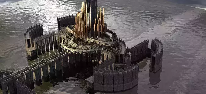 Sci fi Aqueduct variation kit bash