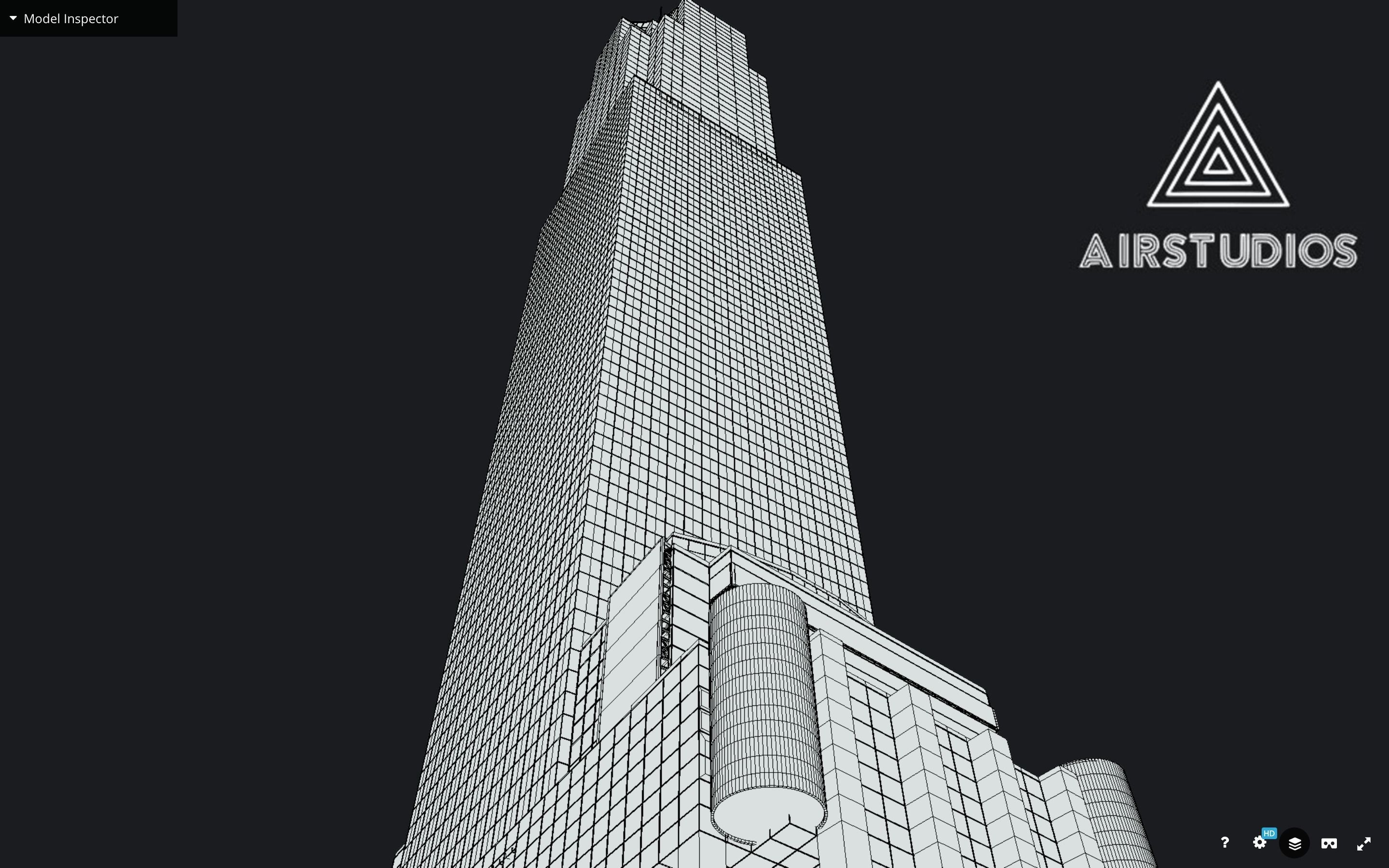 Times Square Building Morgan Stanley Low-poly 3D model_9