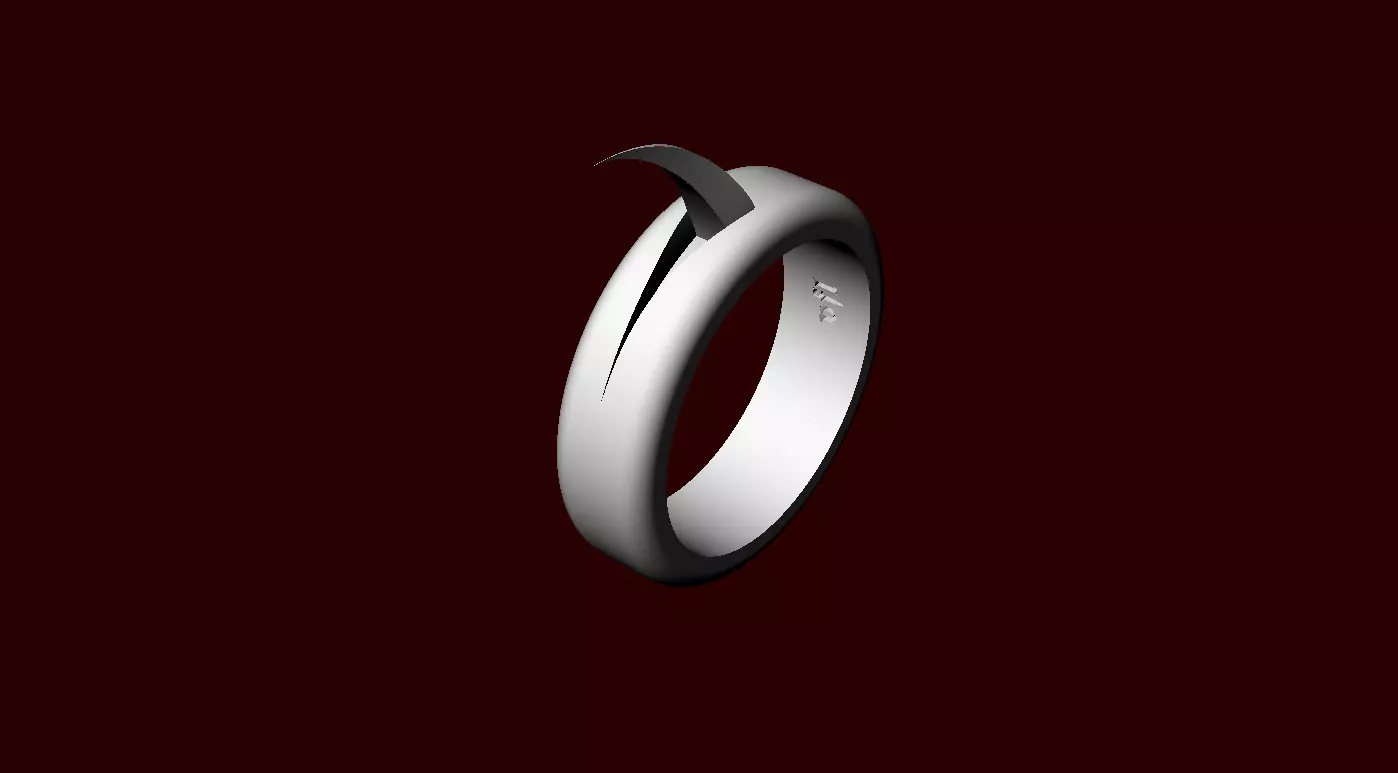 Annie Leonhart Ring Attack On Titan 3D print model_0