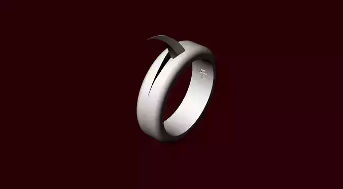 Annie Leonhart Ring Attack On Titan 3D print model