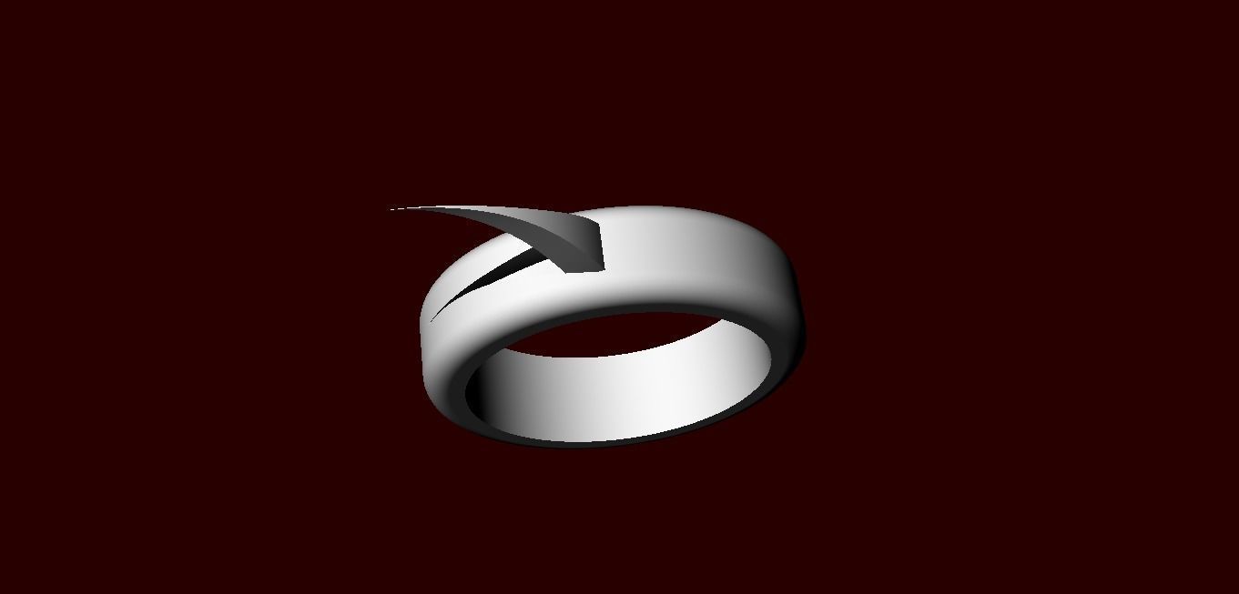 Annie Leonhart Ring Attack On Titan 3D print model_1