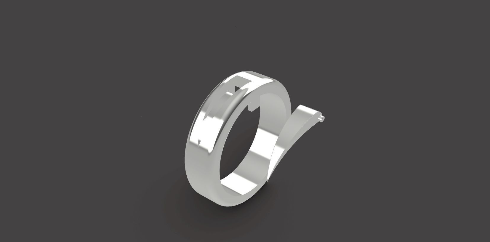 Annie Leonhart Ring Attack On Titan 3D print model_3