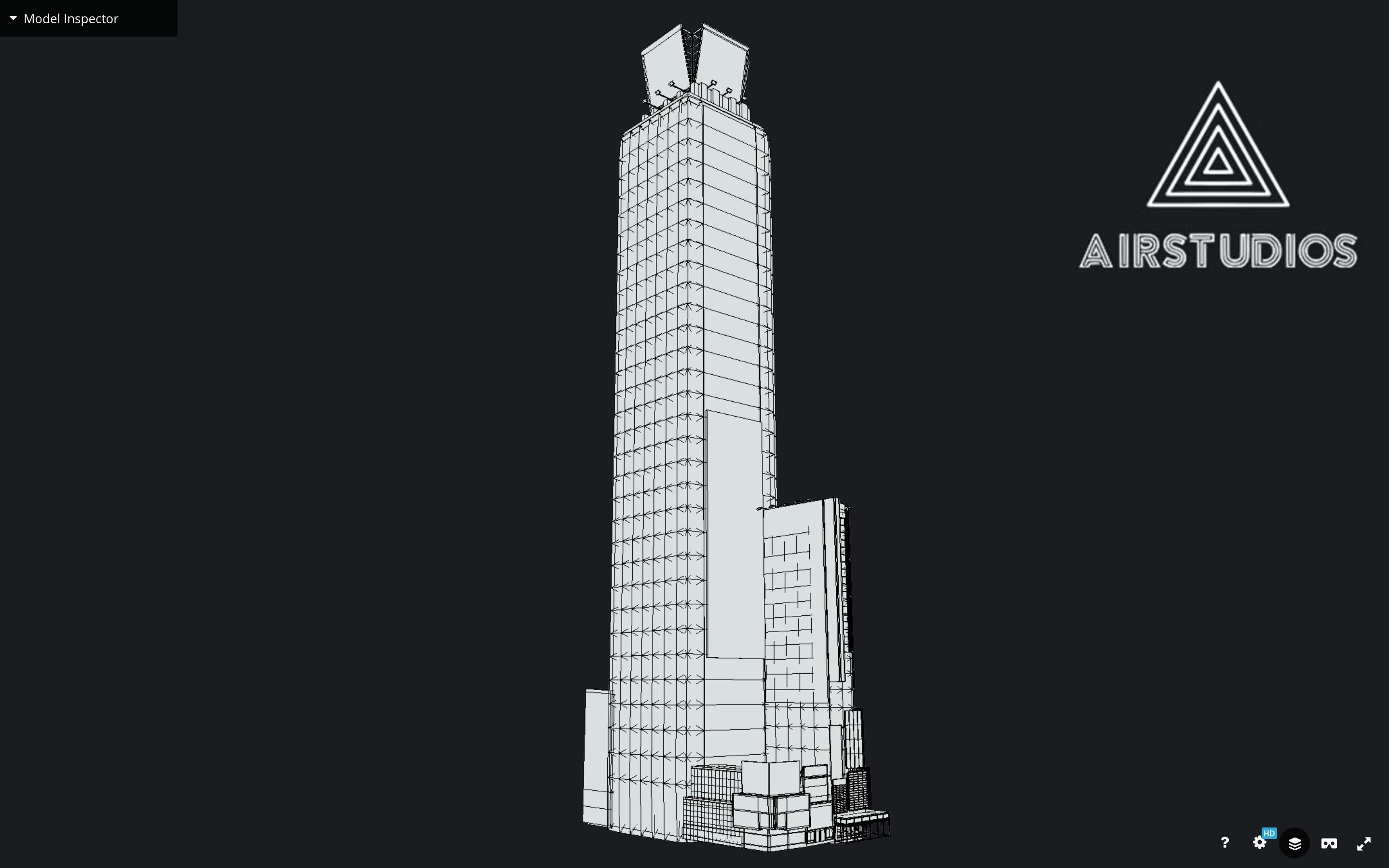 Times Square Building Low-poly 3D model_10