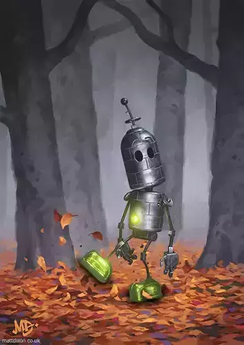 ROB - A Matt Dixon Inspired Game Ready Character Low-poly 3D model