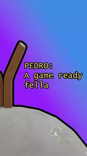 PEDRO - A Game Ready Fella Low-poly 3D model