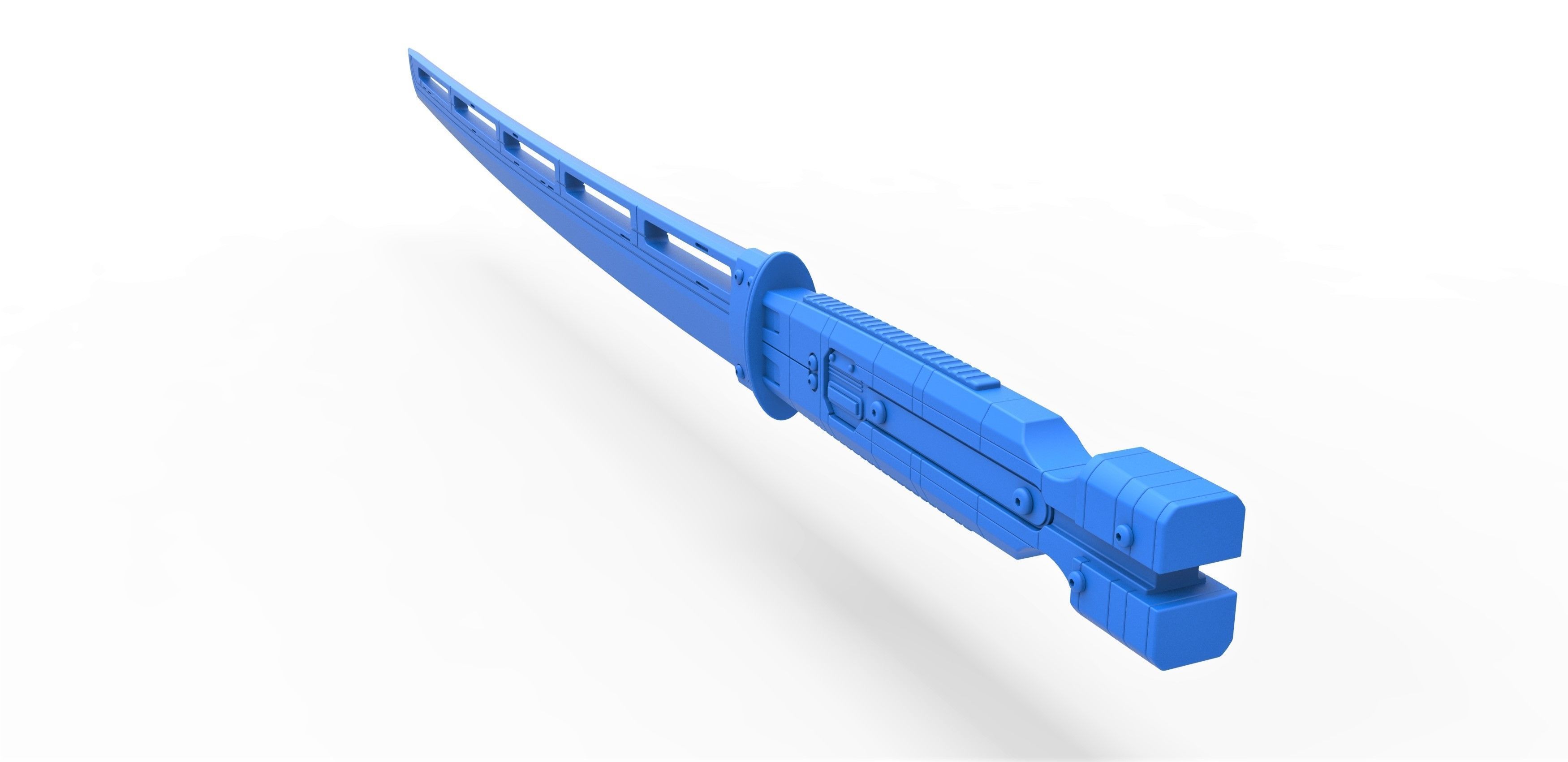 Sword of Hawkeye Ronin Scale 1 to 6 from Avengers Endgame 3D print model_10