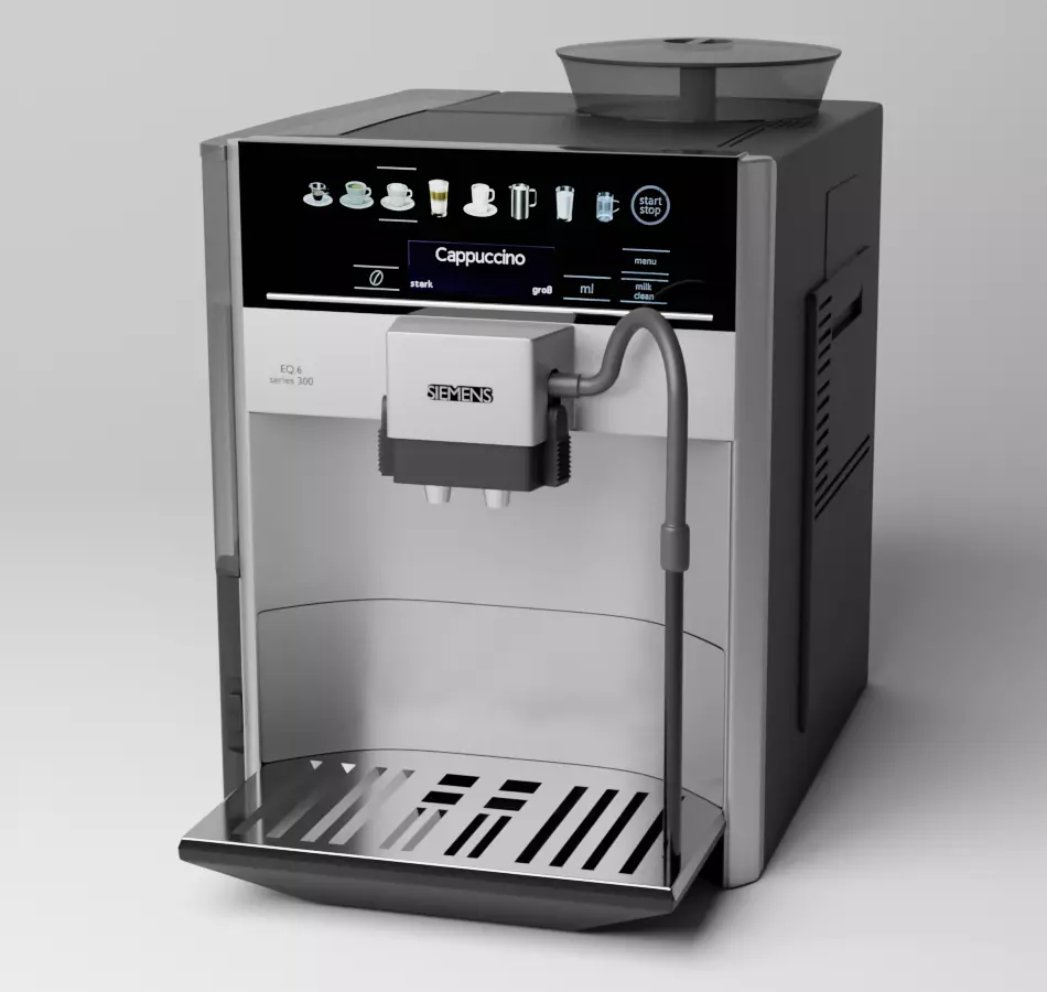 Siemens EQ 6 Coffee Machine Free 3D model