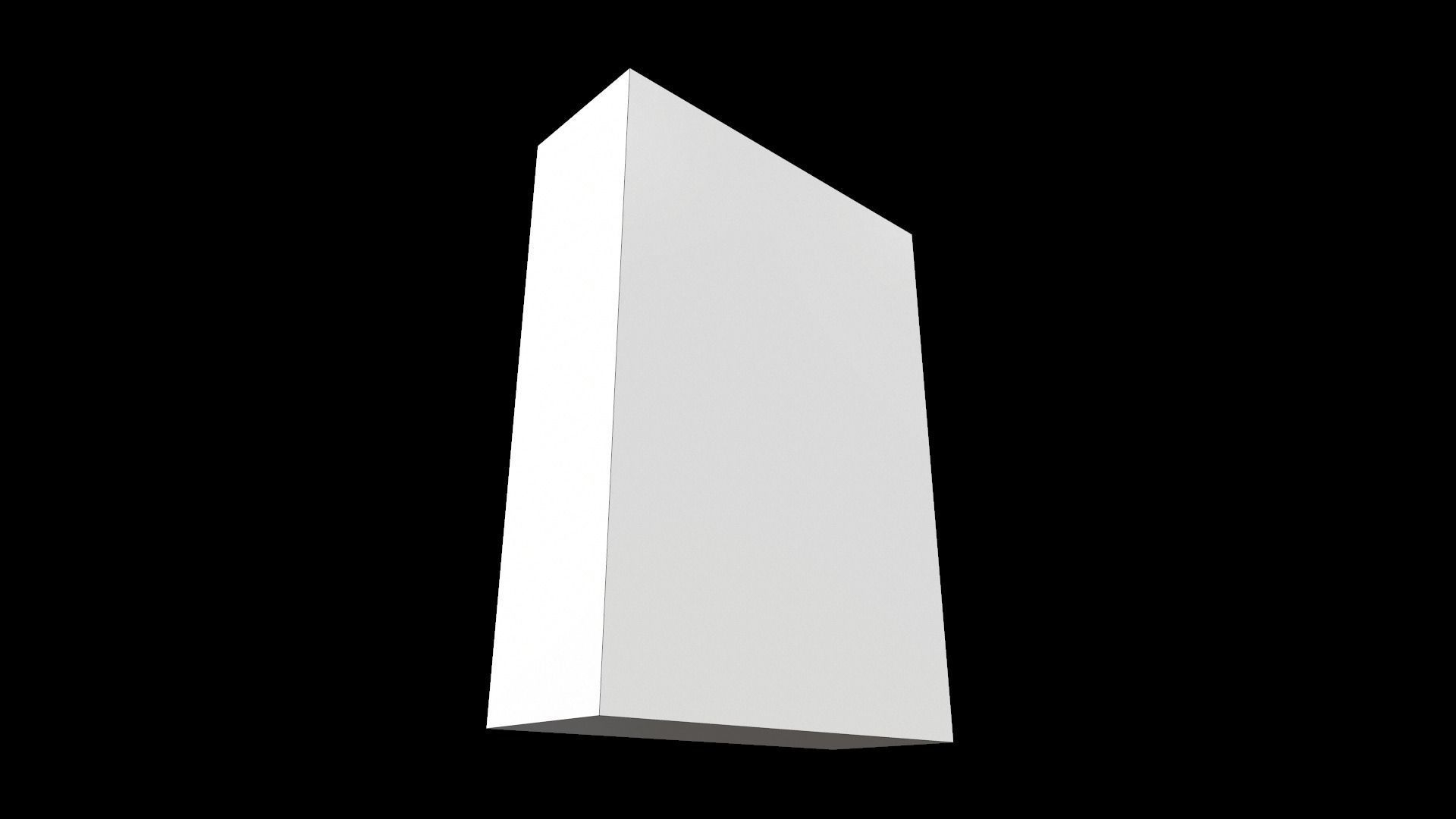 Band aid box Low-poly 3D model_2