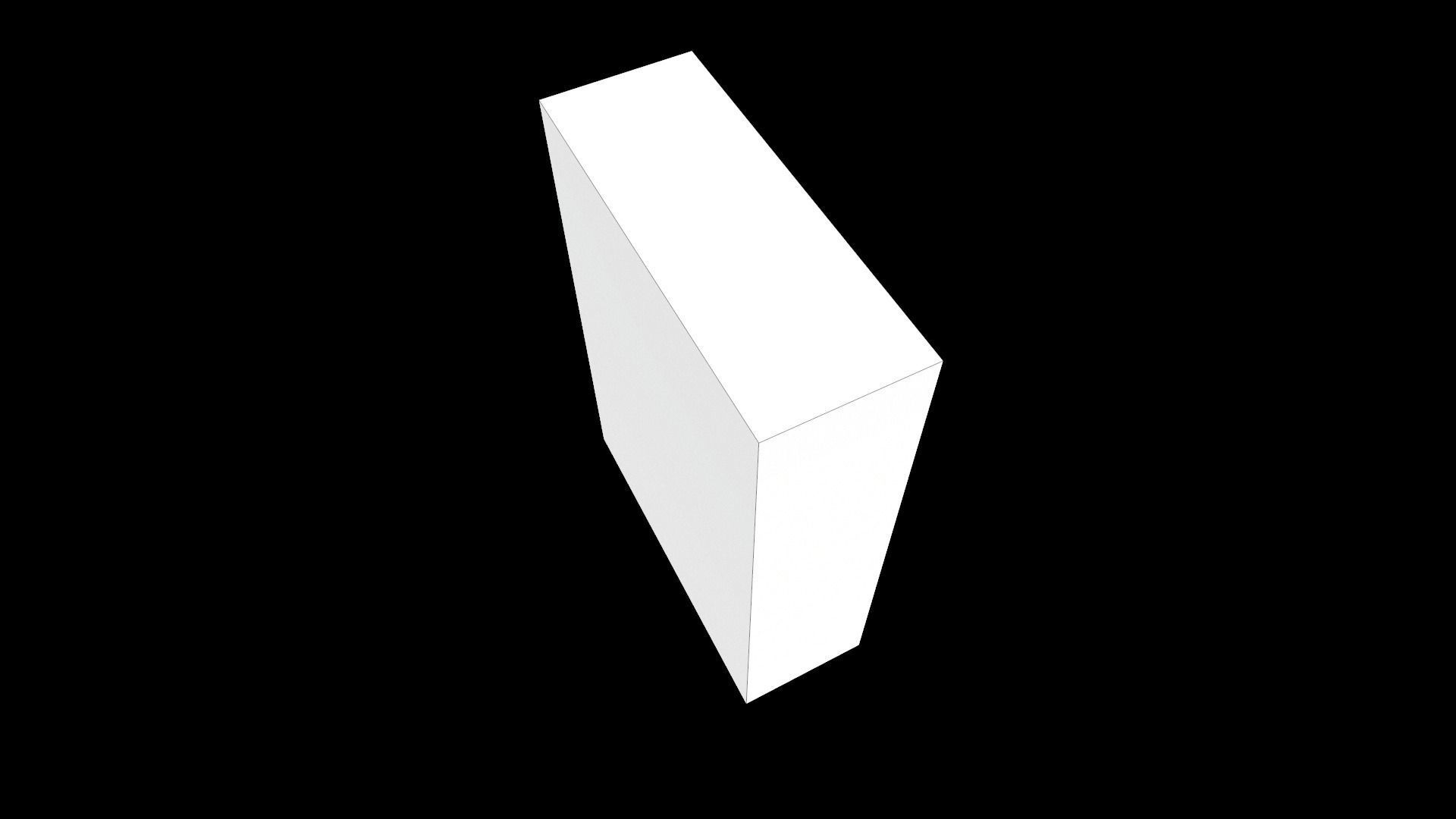 Band aid box Low-poly 3D model_4