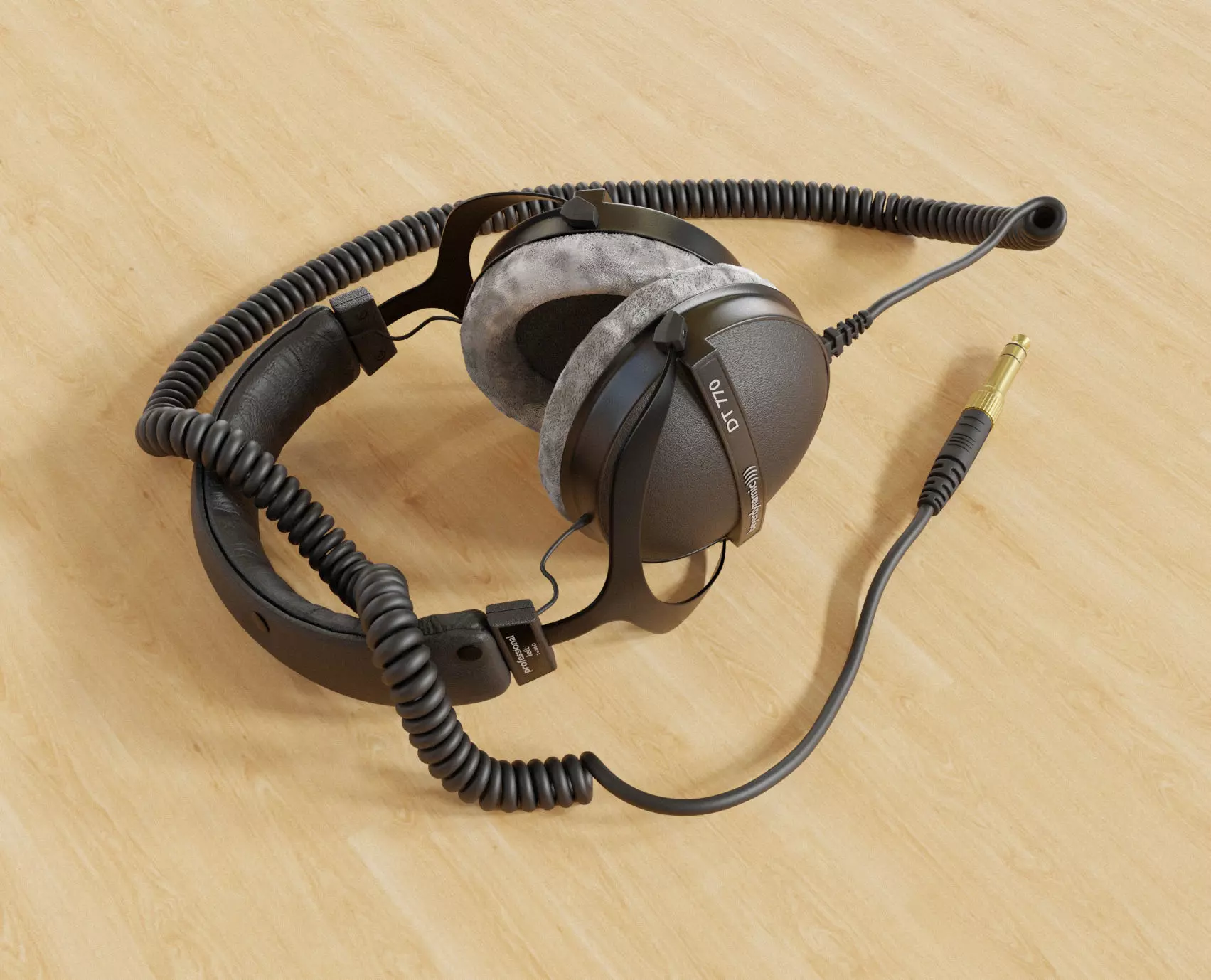 Beyerdynamic DT 770 headphones 3D model_0