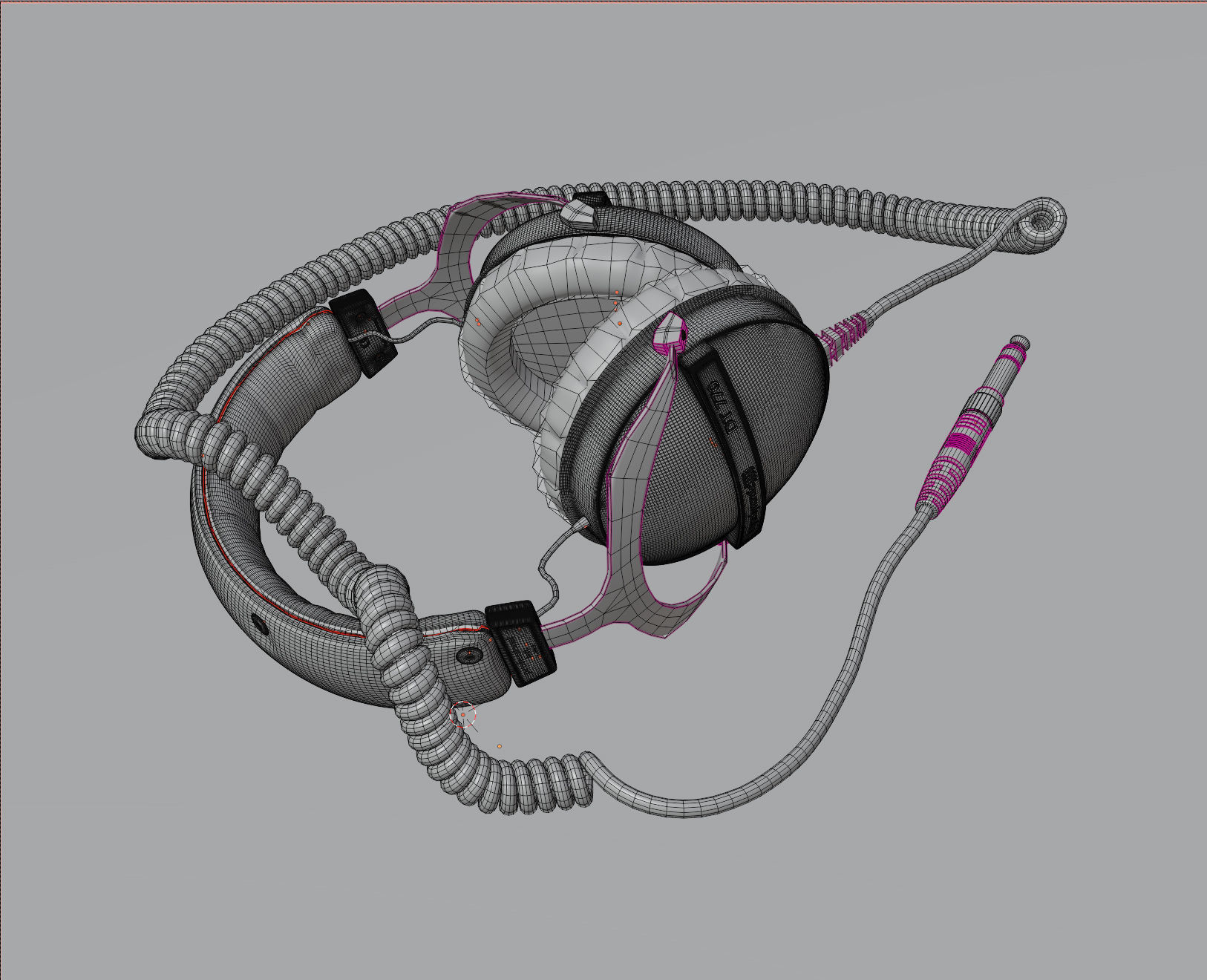 Beyerdynamic DT 770 headphones 3D model_2