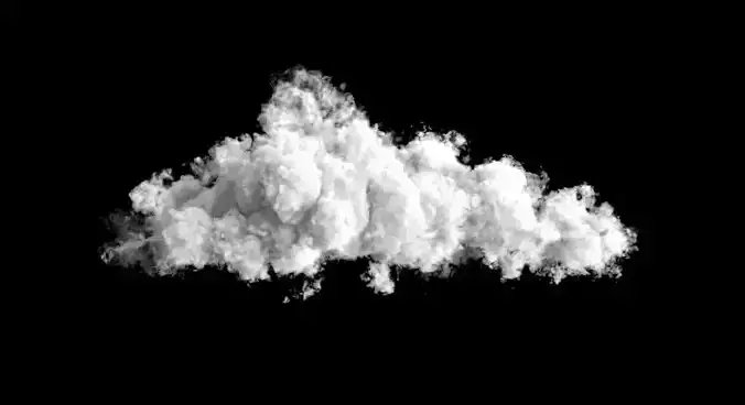VDB Clouds Pack - 3 Variants  3D model