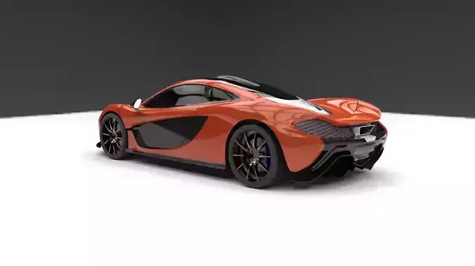 McLaren P1 Free 3D model