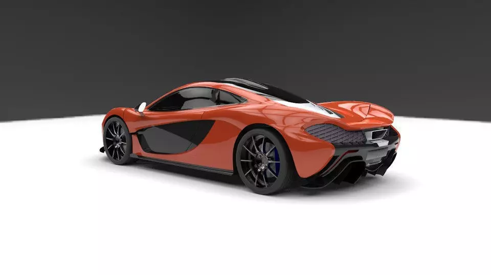 McLaren P1 Free 3D model
