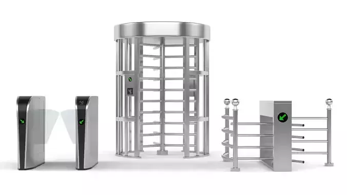 Turnstile Collection automatic tamper proof turnstiles