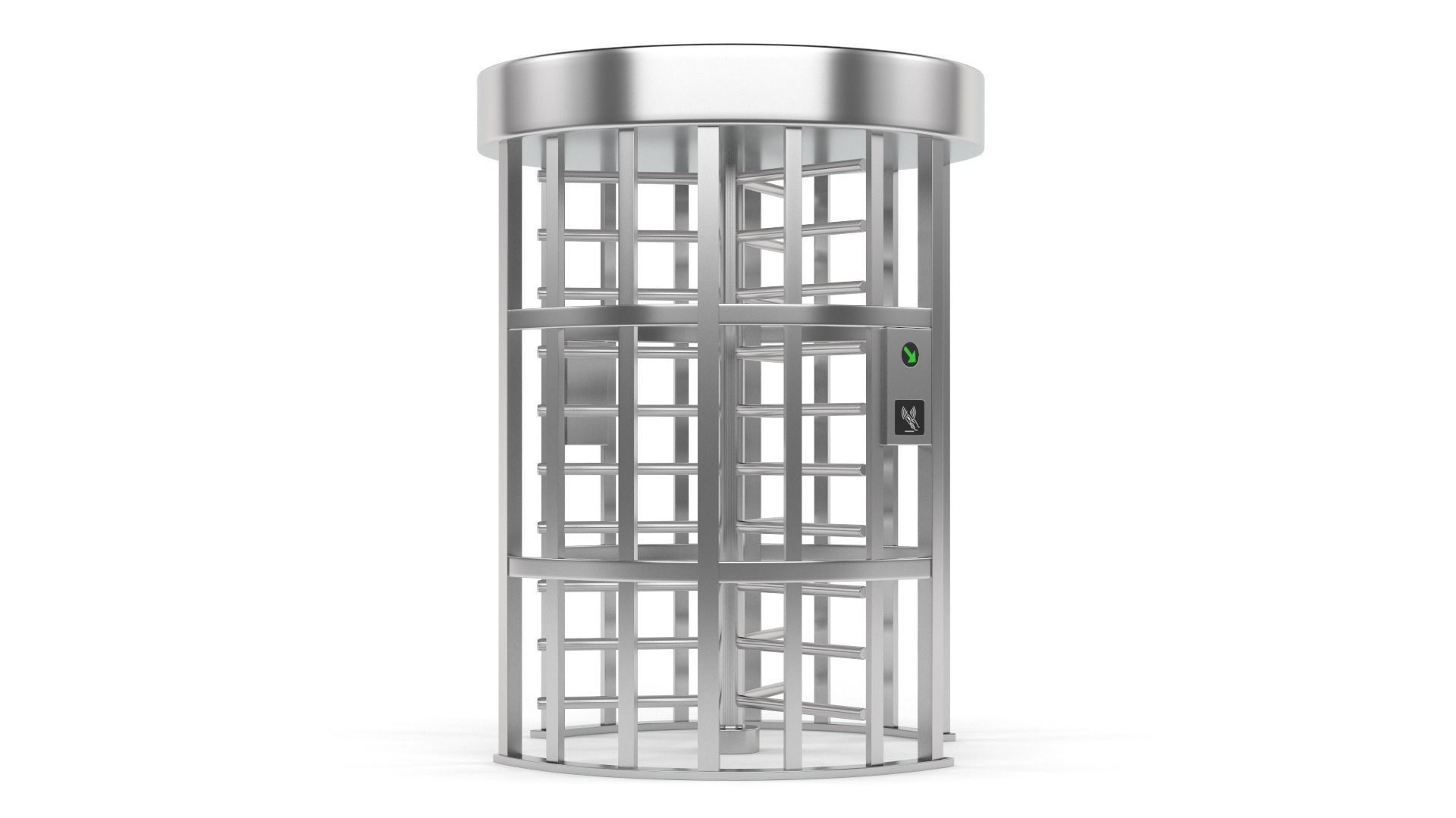 Turnstile Collection automatic tamper proof turnstiles 3D model_6