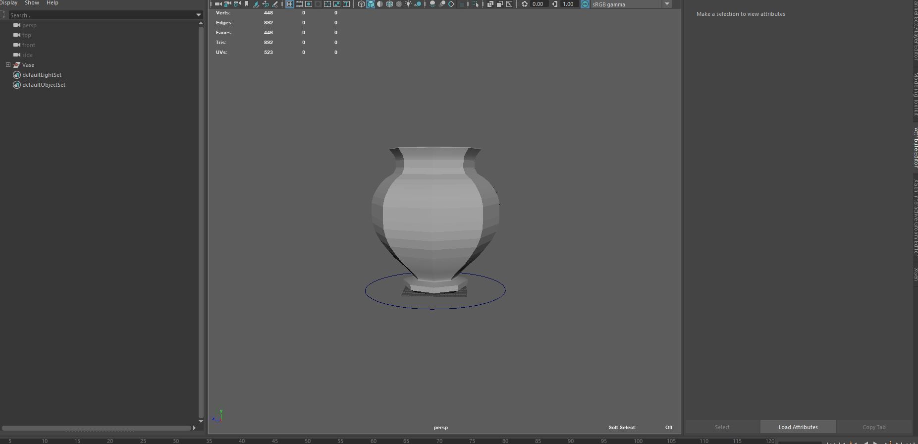 Decorative Vase 3D model_12