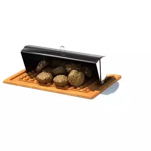 Kitchen Bread Storage 3D model