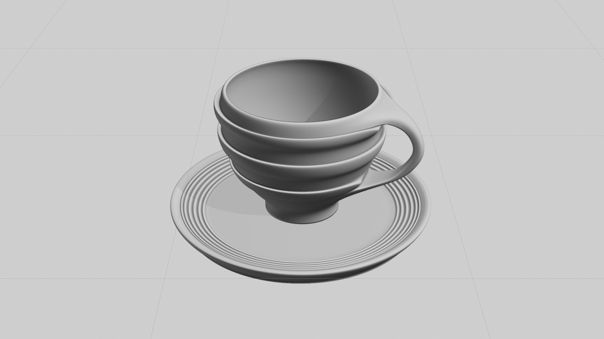 7 Sets of 3D Printable Cups 3D print model_8