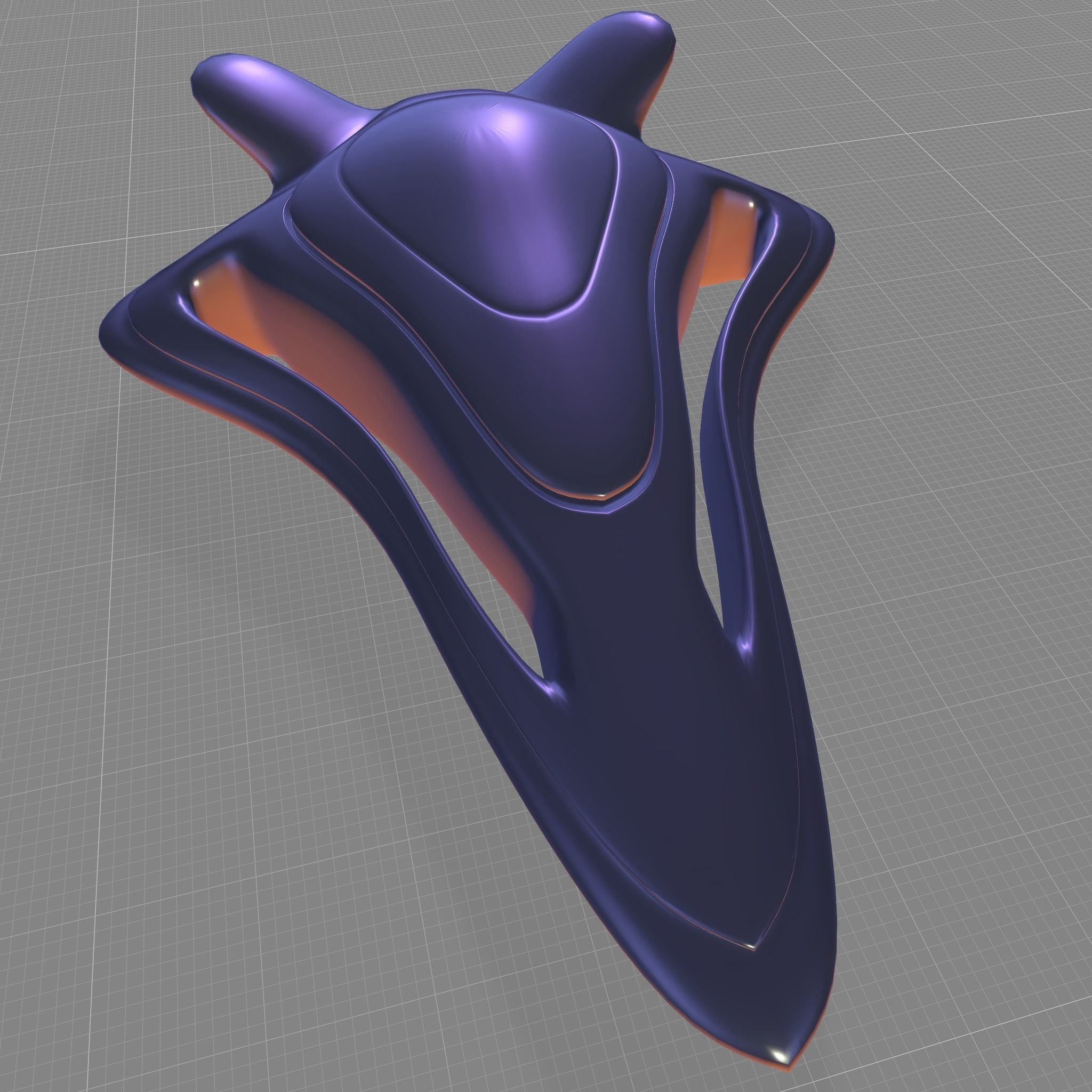 Spaceship sci-fi blend - ZebaxtianVR Low-poly 3D model_6